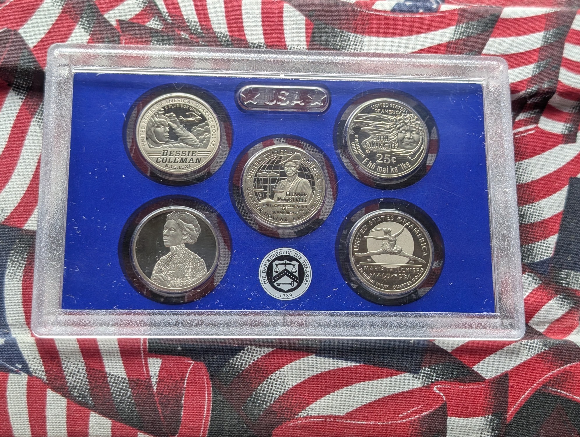 2023-S U.S. Mint Proof American Women Quarters, No Box or COA