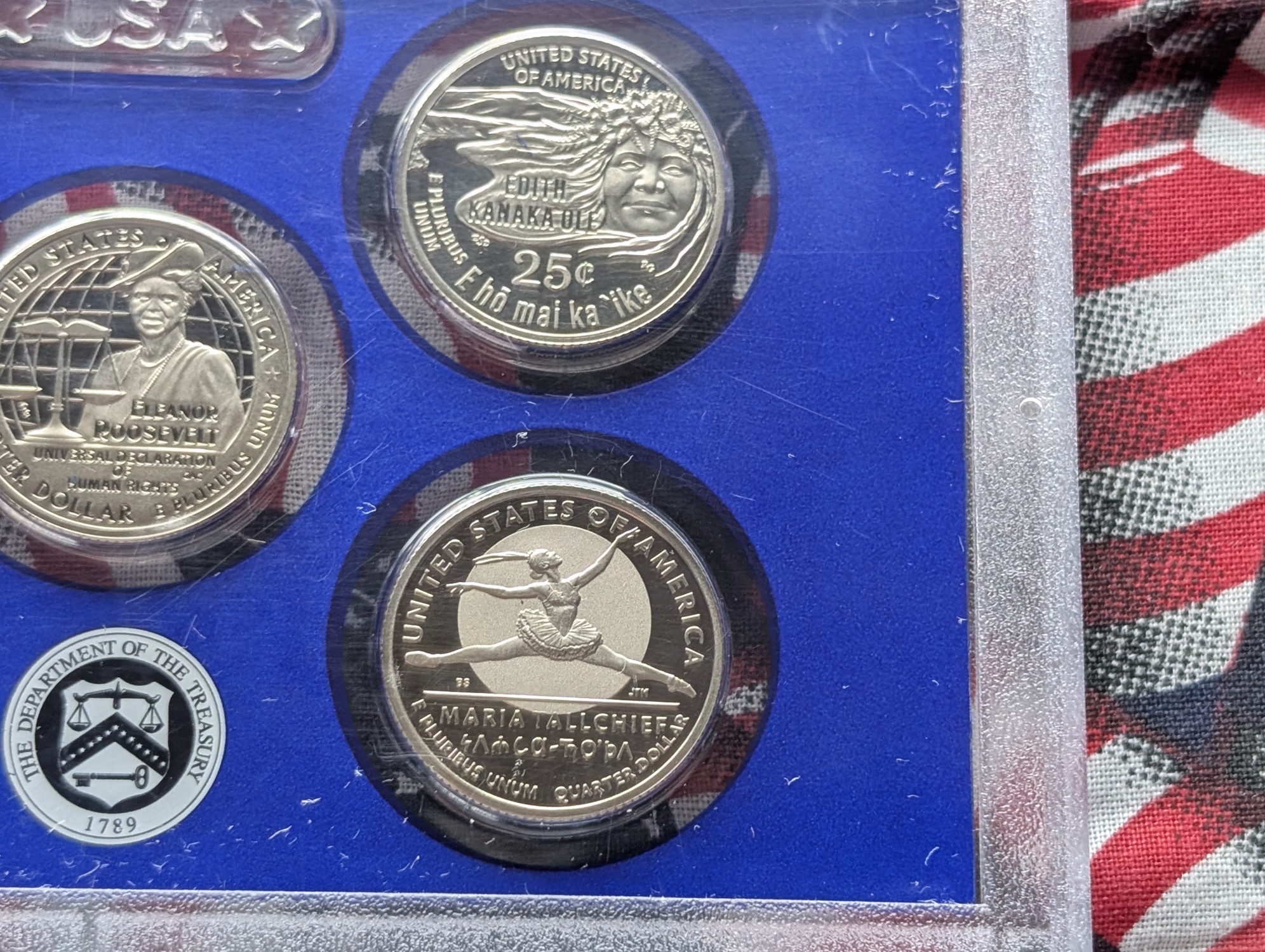 2023-S U.S. Mint Proof American Women Quarters, No Box or COA