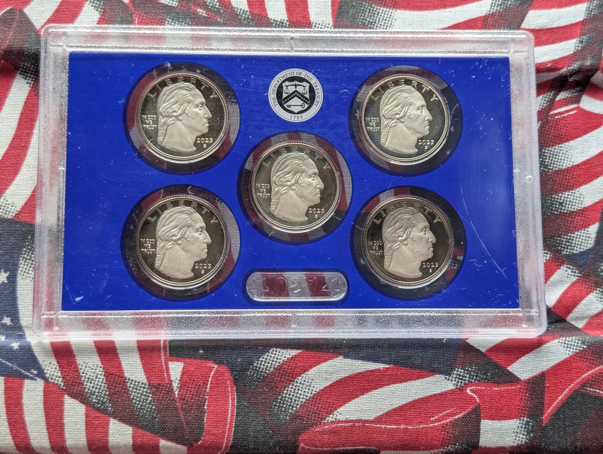 2023-S U.S. Mint Proof American Women Quarters, No Box or COA