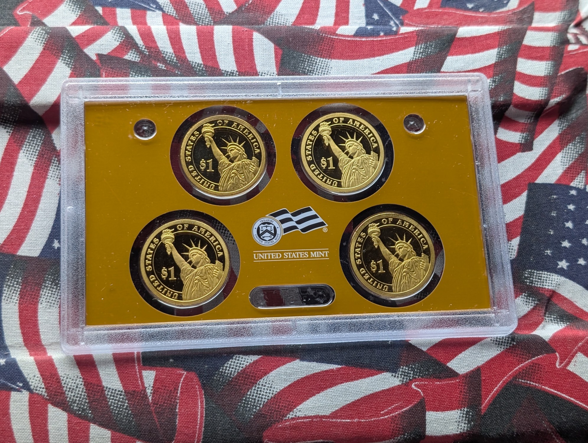 2007-S U.S. Mint Presidential Dollar Proof Set in OGP w/ COA