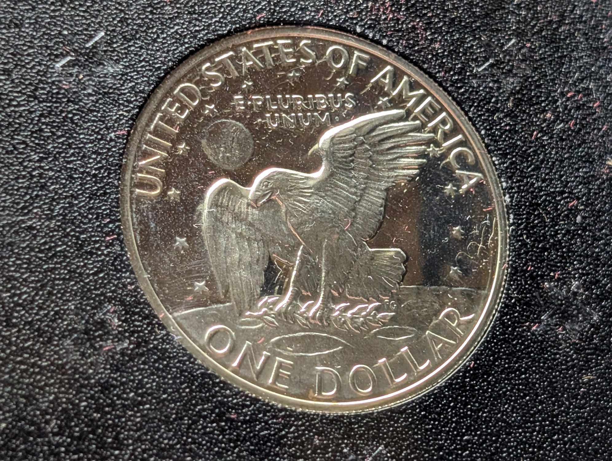 1971-S U.S. Proof Eisenhower Dollar in OGP