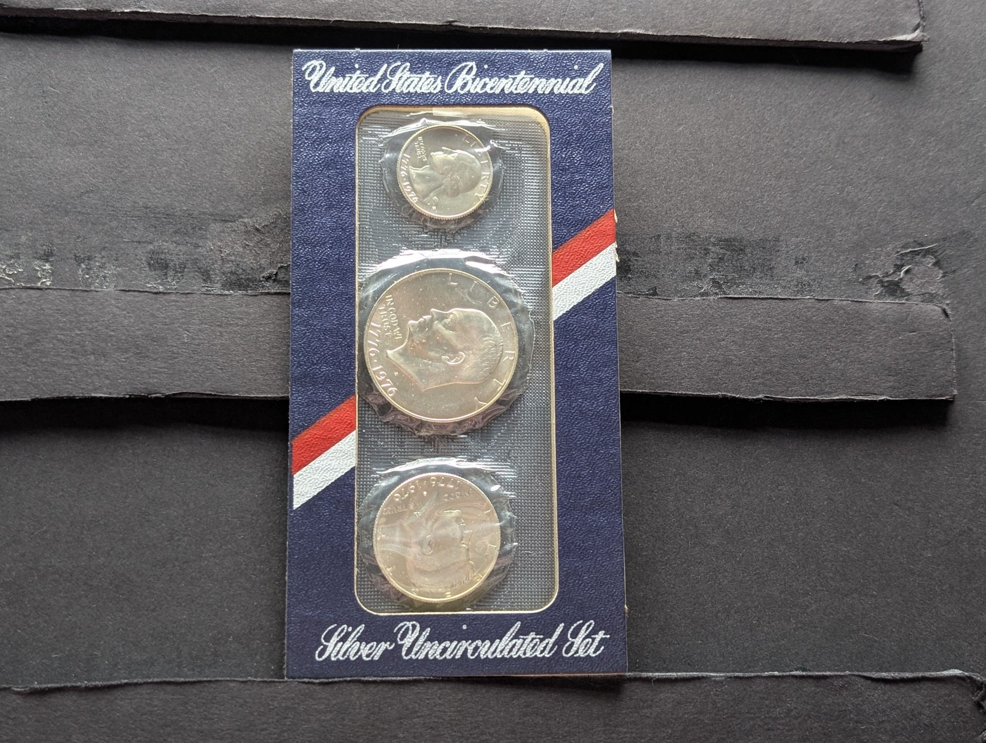 1976-S U.S. Bicentennial Silver Unc. Set in OGP - Includes (3) 40% Silver Coins