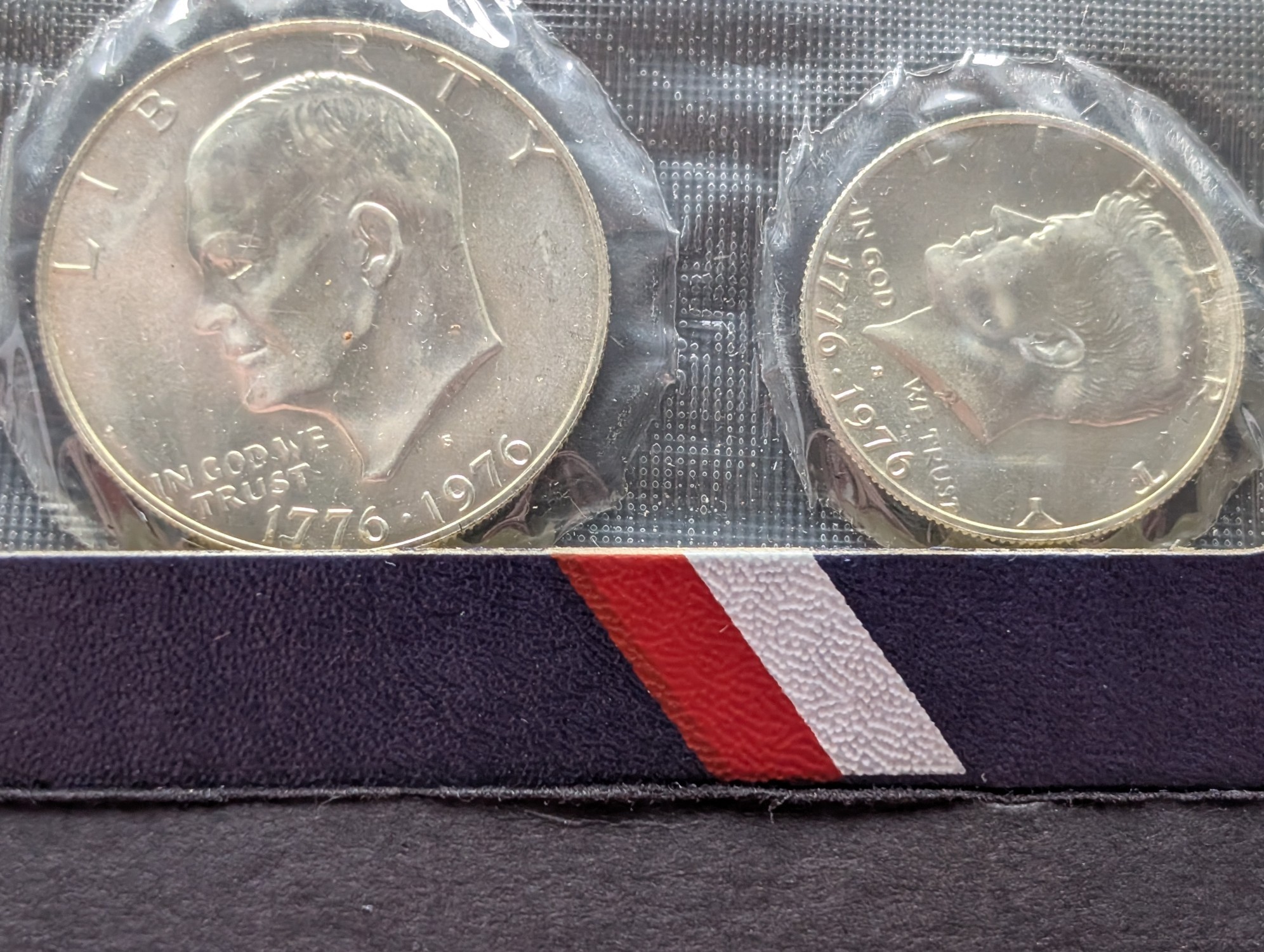 1976-S U.S. Bicentennial Silver Unc. Set in OGP - Includes (3) 40% Silver Coins