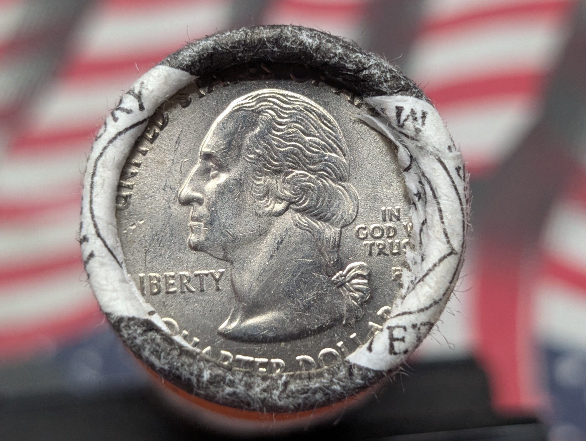 Unopened 2003-P Unc. Illinois State Quarters, Business Strike Roll