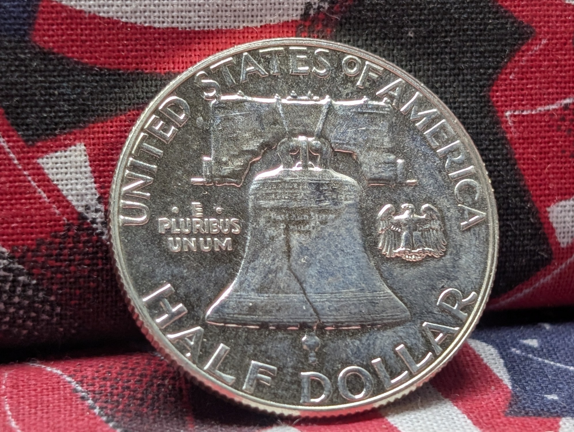 1960 Proof Franklin 90% Silver Half Dollar