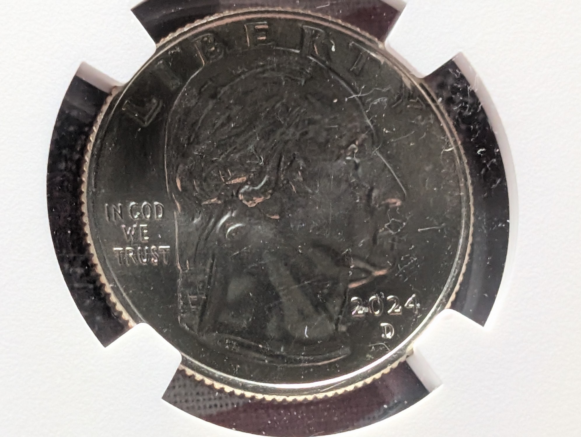 2024-D Hon. Patsy Takemoto Mink Quarter NGC MS67 - Early Release
