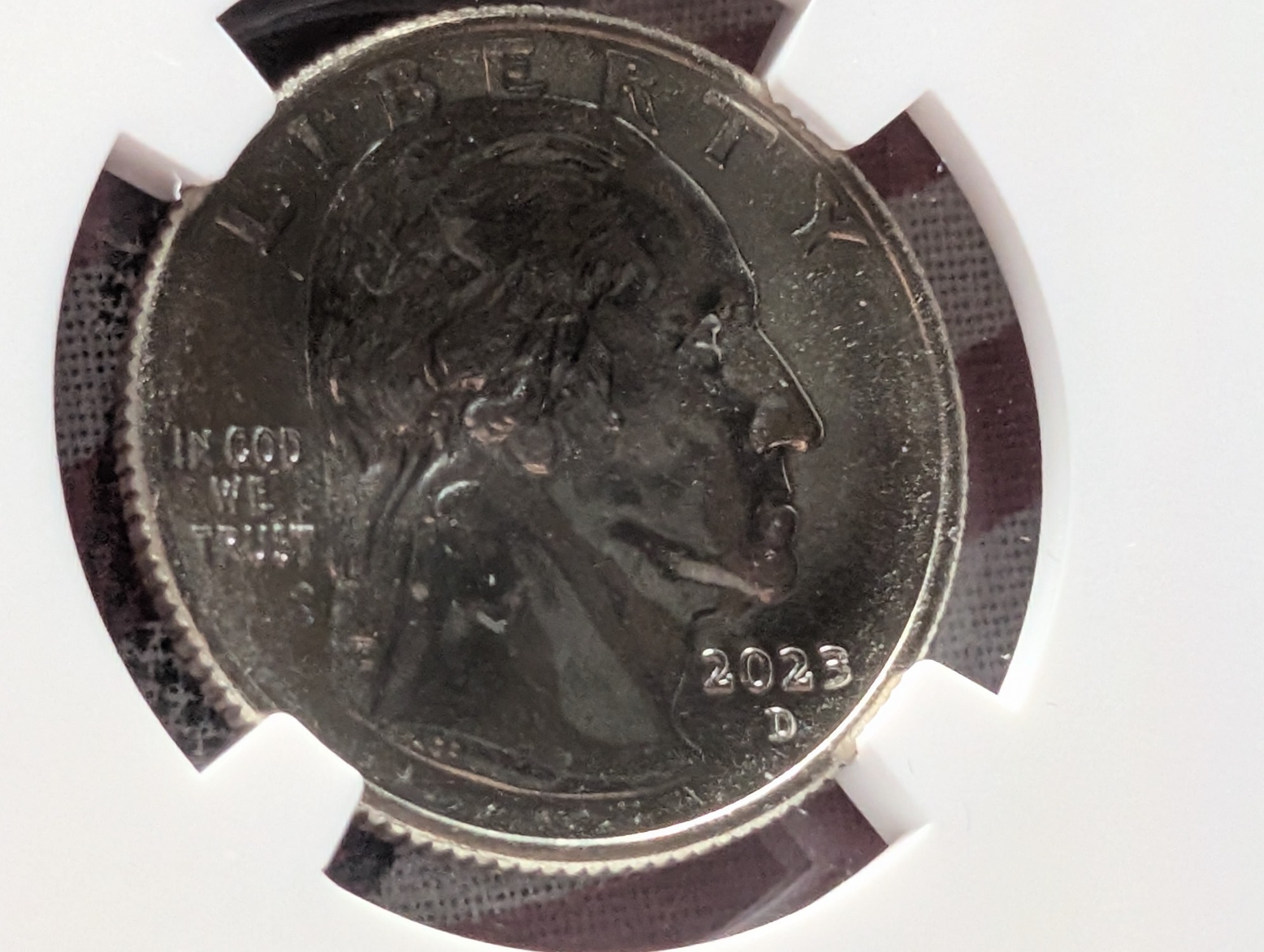 2023-D Maria Tallchief Quarter NGC MS67