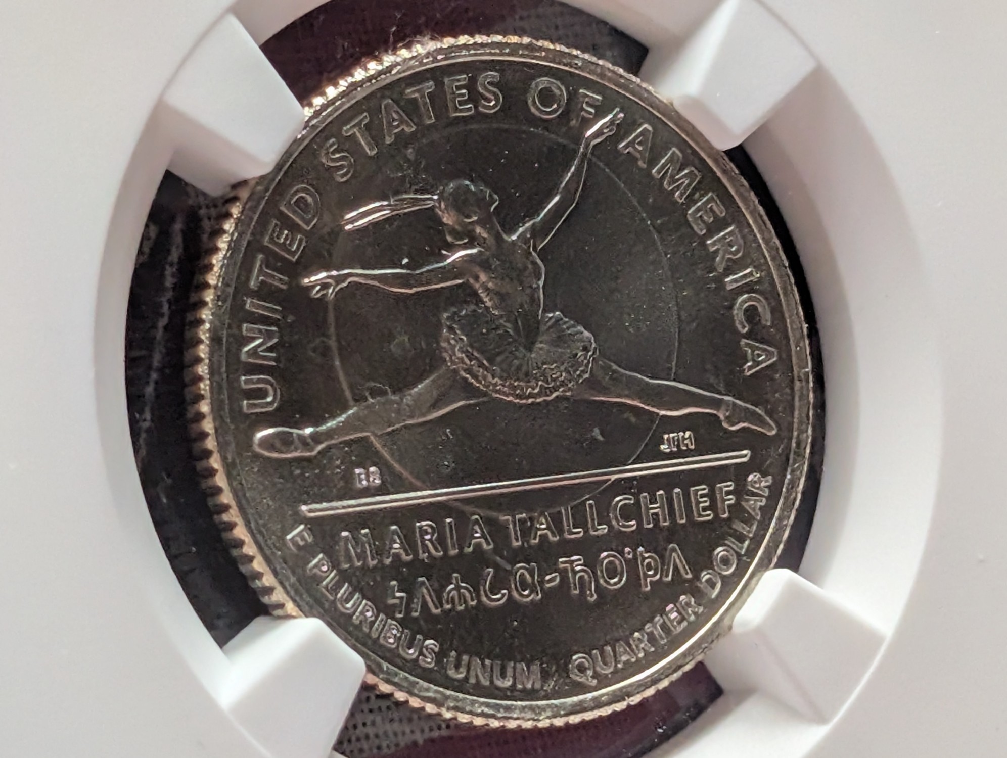 2023-D Maria Tallchief Quarter NGC MS67