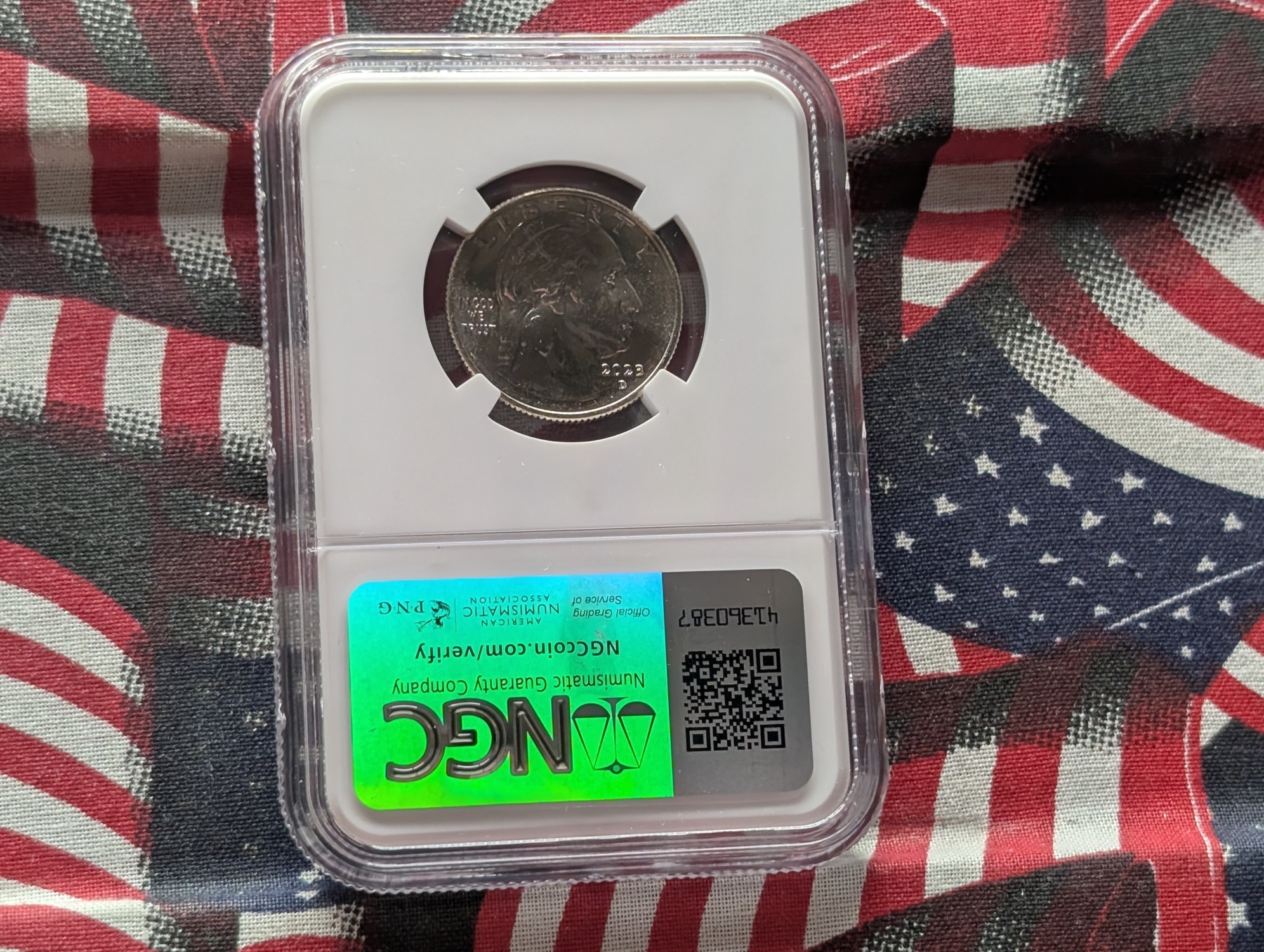 2023-D Maria Tallchief Quarter NGC MS67