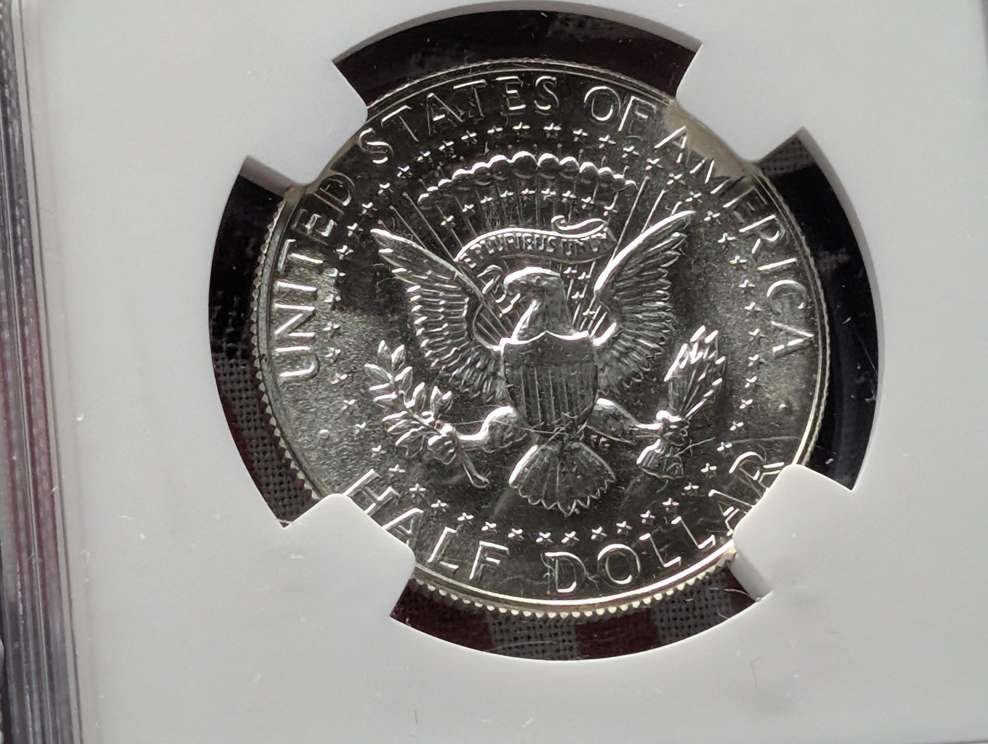 1965 SMS Kennedy 40% Silver Half Dollar NGC MS67