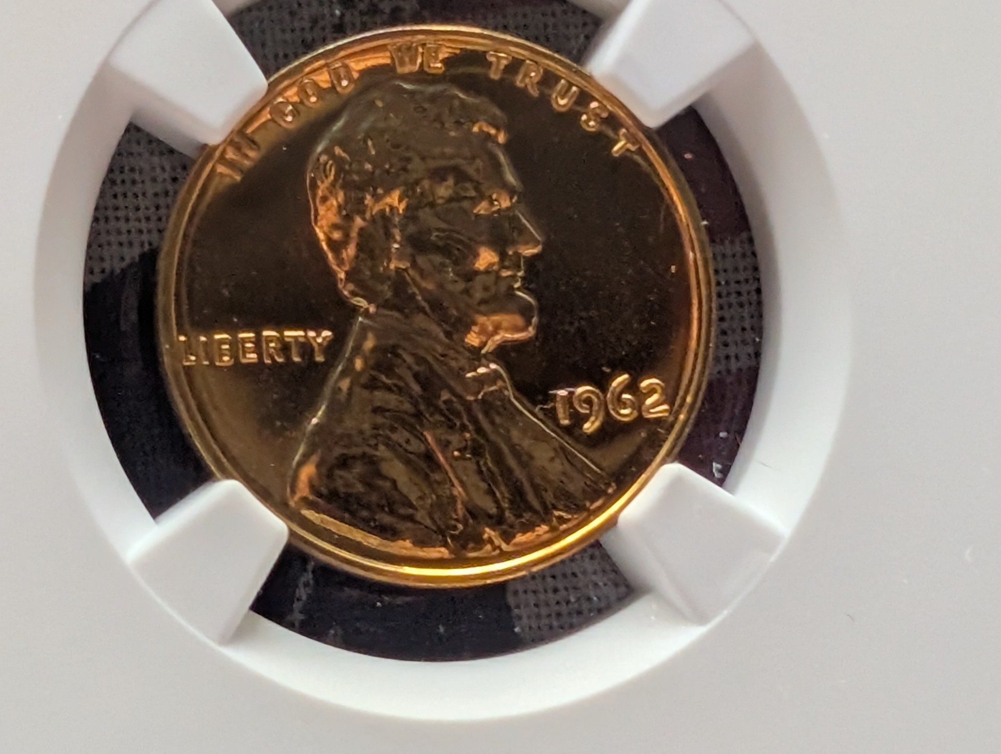 1962 Lincoln Memorial Cent NGC PF 67 RD