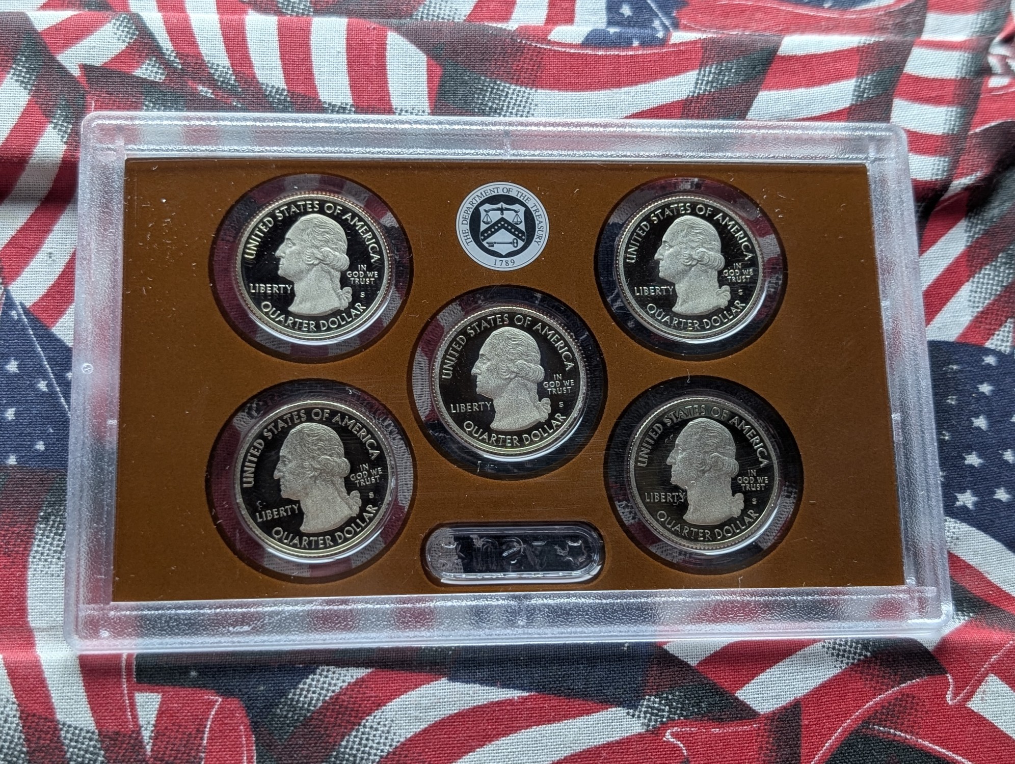 2013-S U.S. Mint Proof America The Beautiful Quarters, No Box or COA