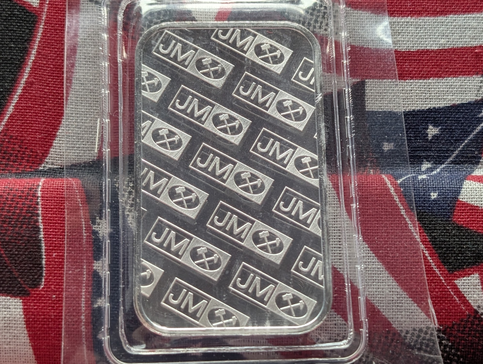 1 Troy Ounce .999 Silver, JOHNSON MATTHEY, Sealed, BU