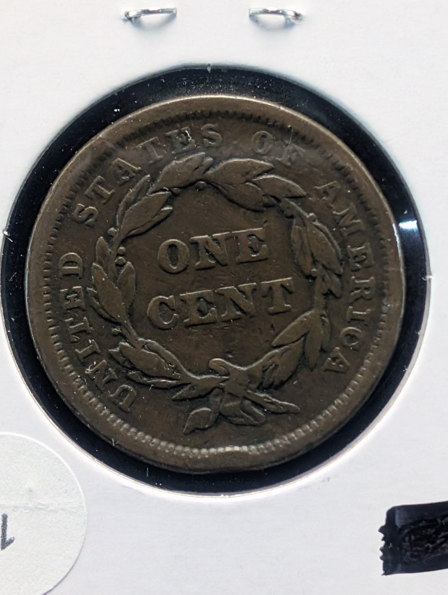 1842 Braided Hair Liberty Head Large Cent - 184 Years Old!