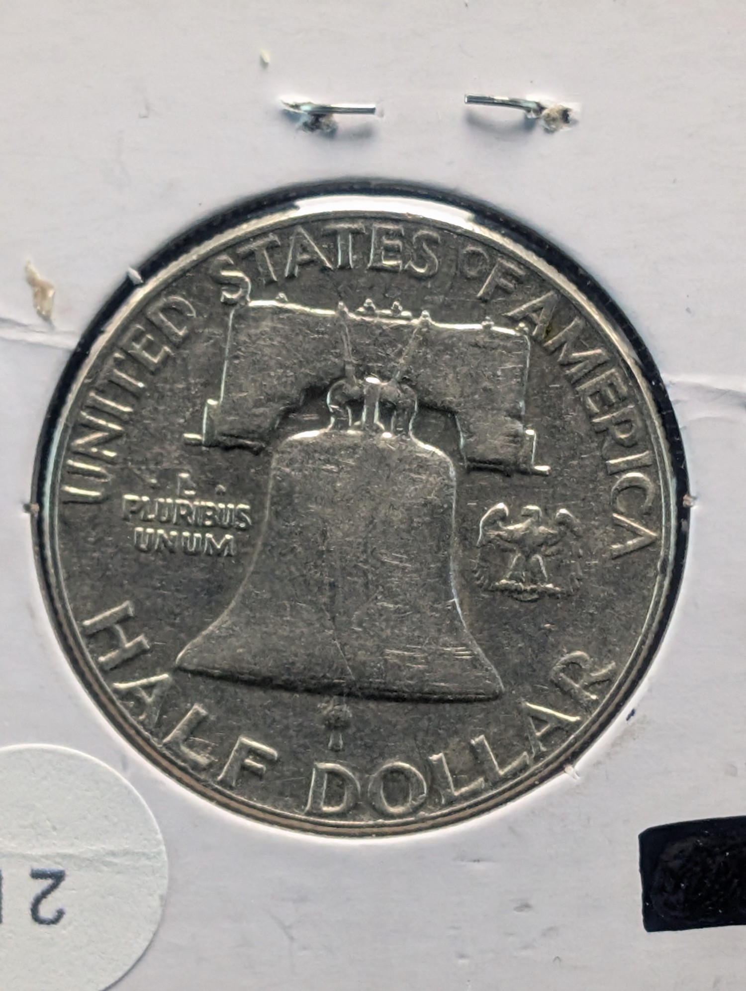 1952 Franklin 90% Silver Half Dollar - Korean War Era!