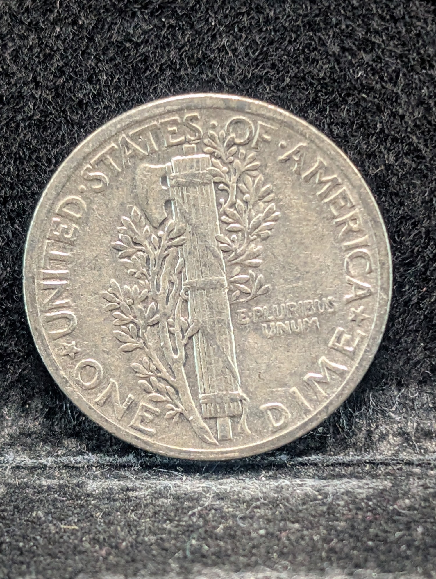 1940 P, D, & S Mercury 90% Silver Dimes - Complete Year Set!
