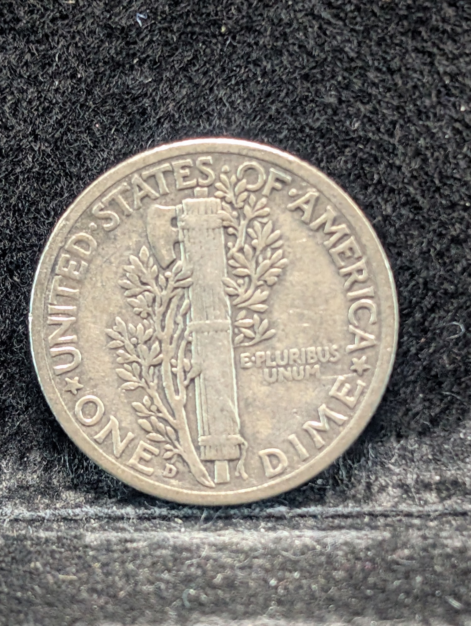 1940 P, D, & S Mercury 90% Silver Dimes - Complete Year Set!