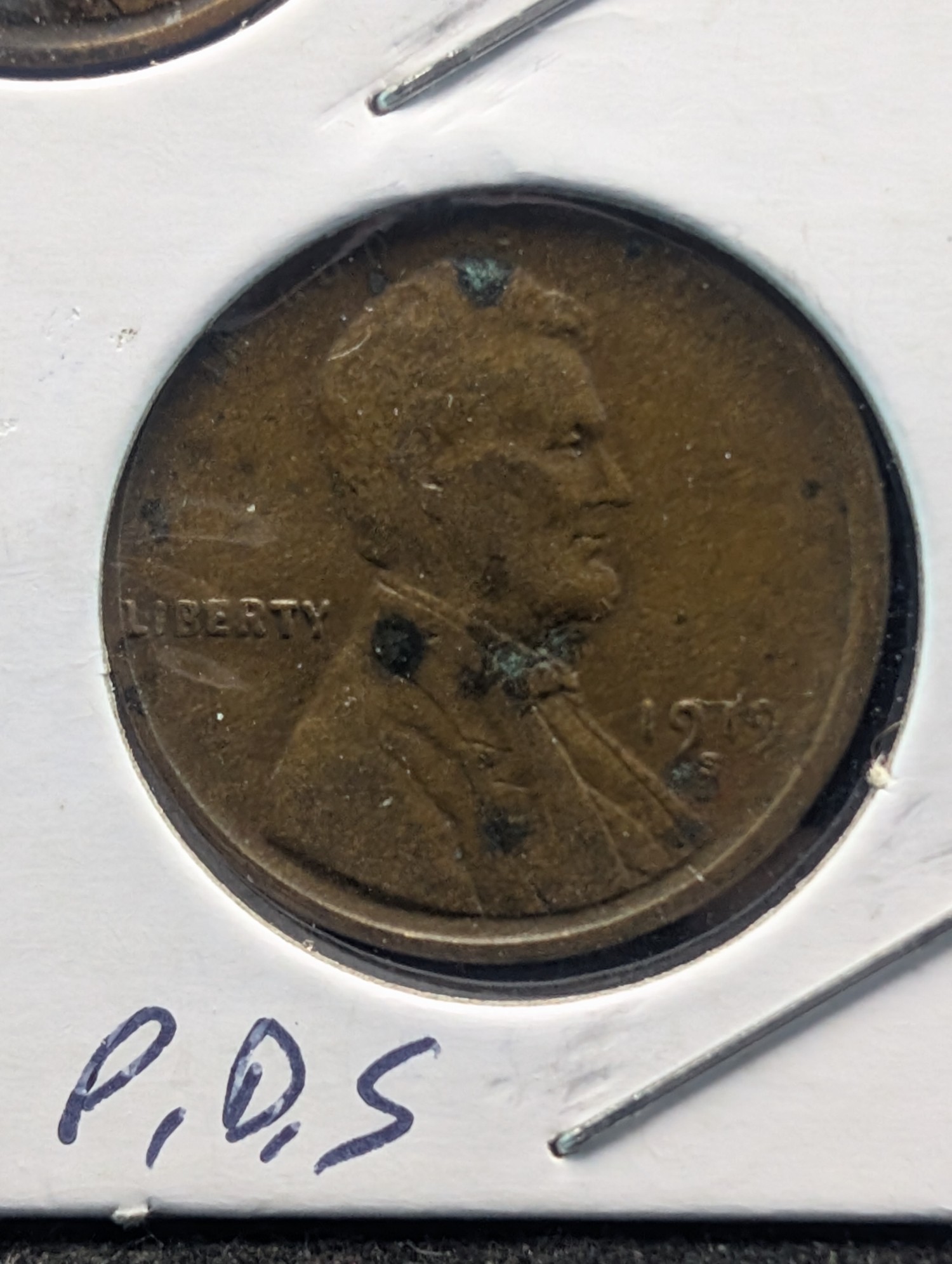 1919 P, D, & S Lincoln Wheat Cents - Complete Year Set!
