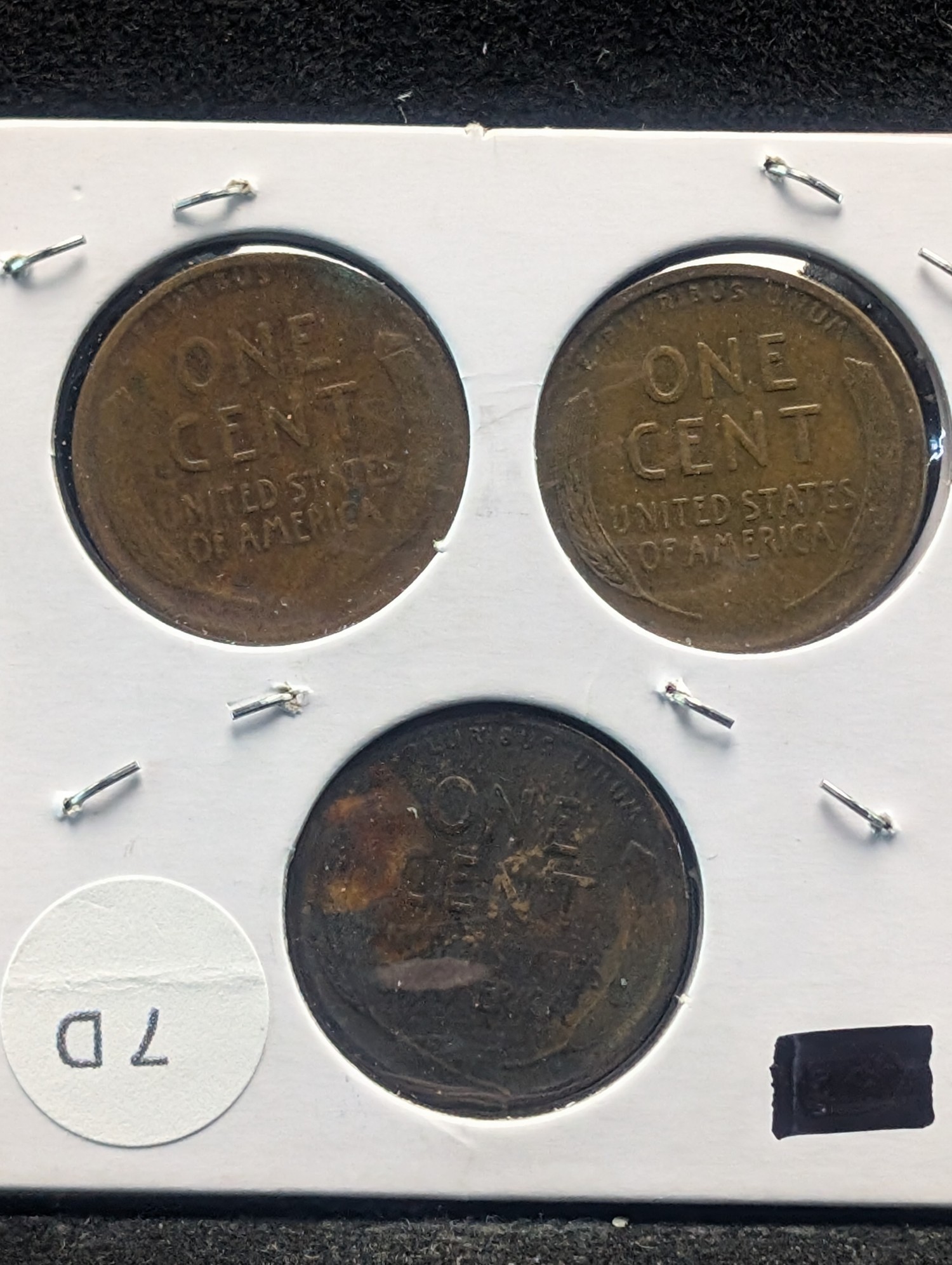 1919 P, D, & S Lincoln Wheat Cents - Complete Year Set!