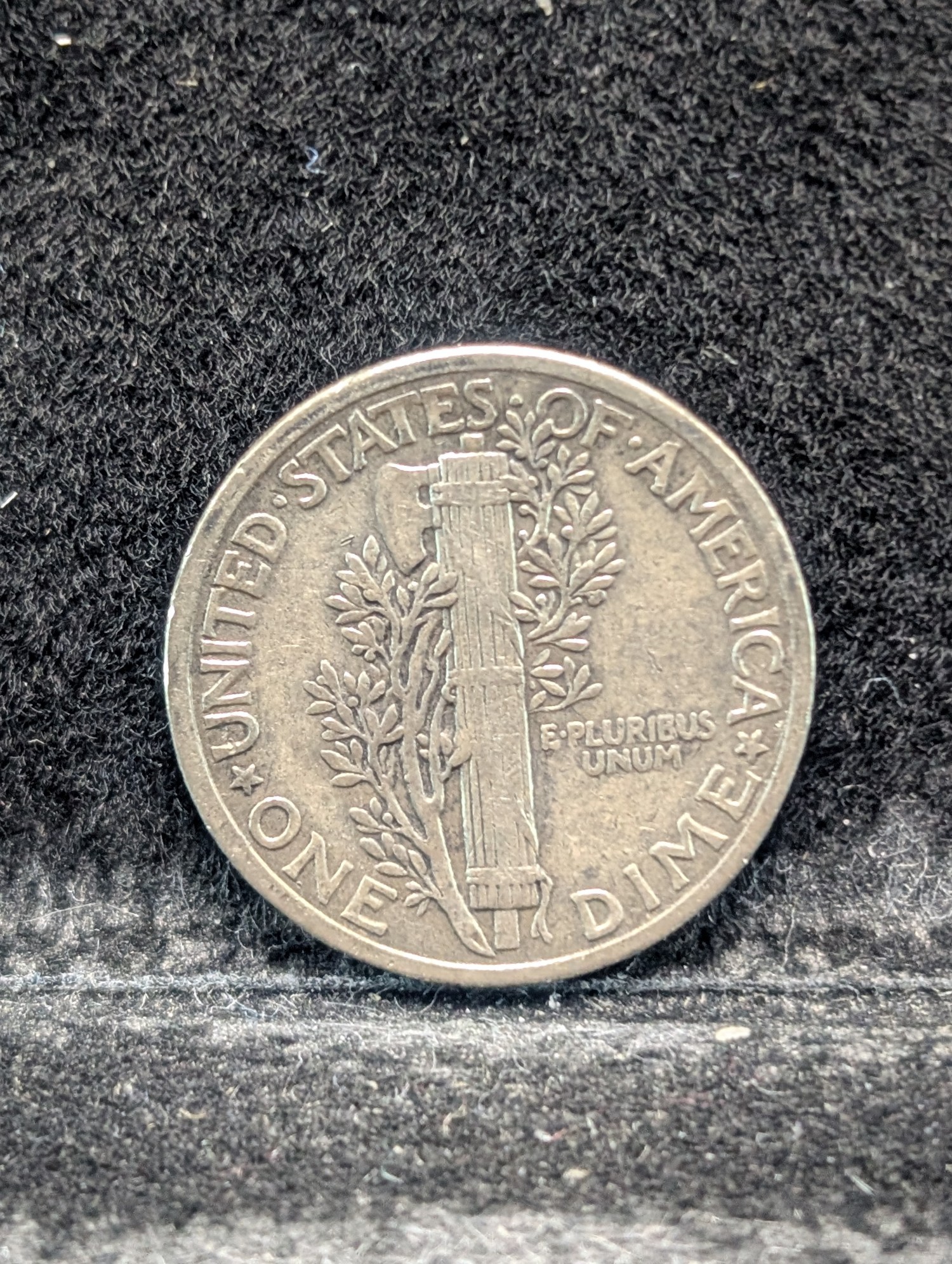 1941 P, D, & S Mercury 90% Silver Dimes - Complete Year Set!