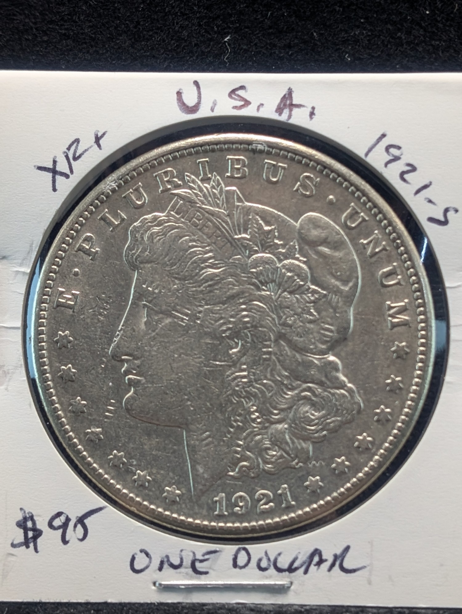 1921-S Morgan 90% Silver Dollar