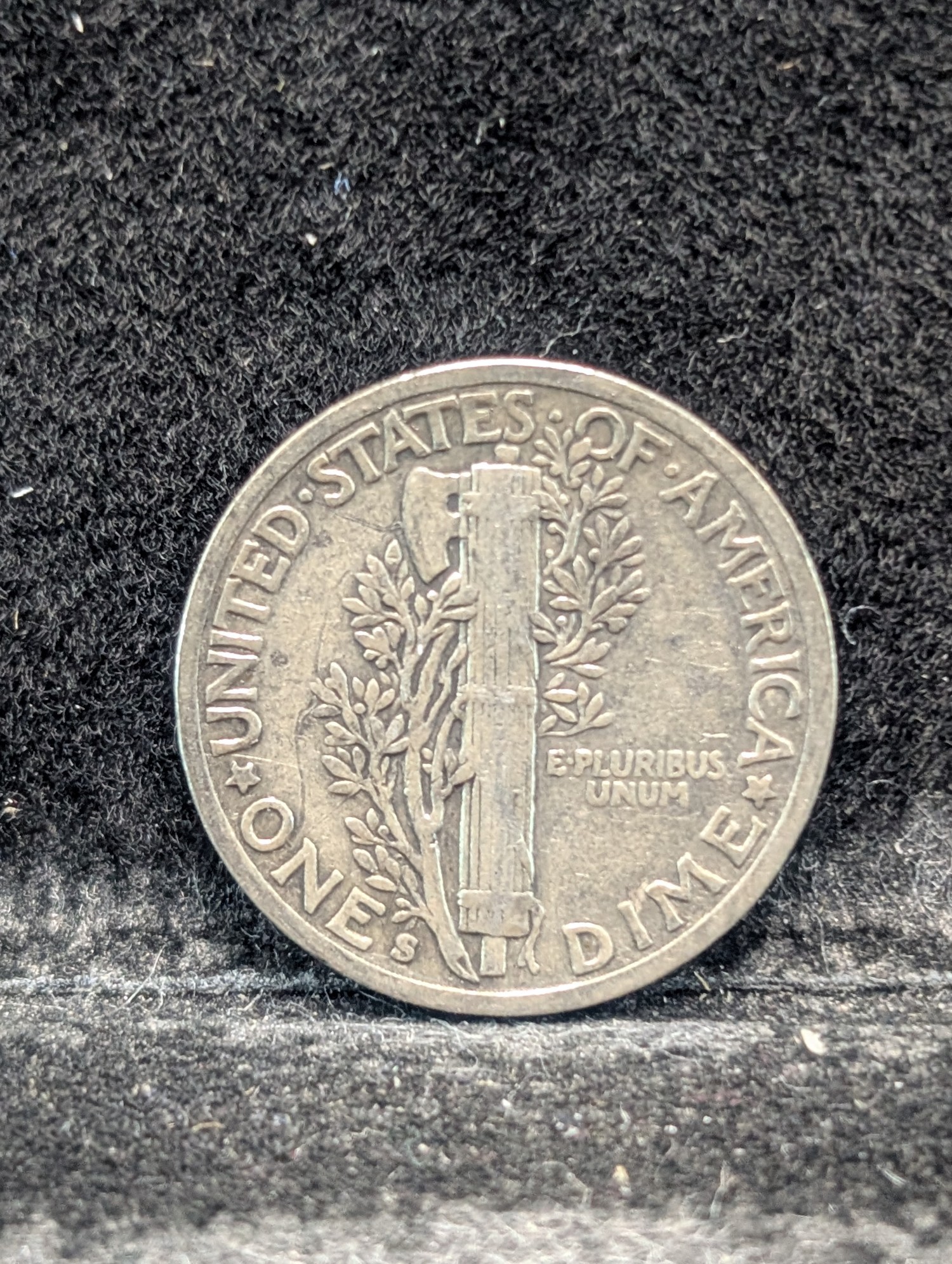 1942 P, D, & S Mercury 90% Silver Dimes - Complete Year Set!