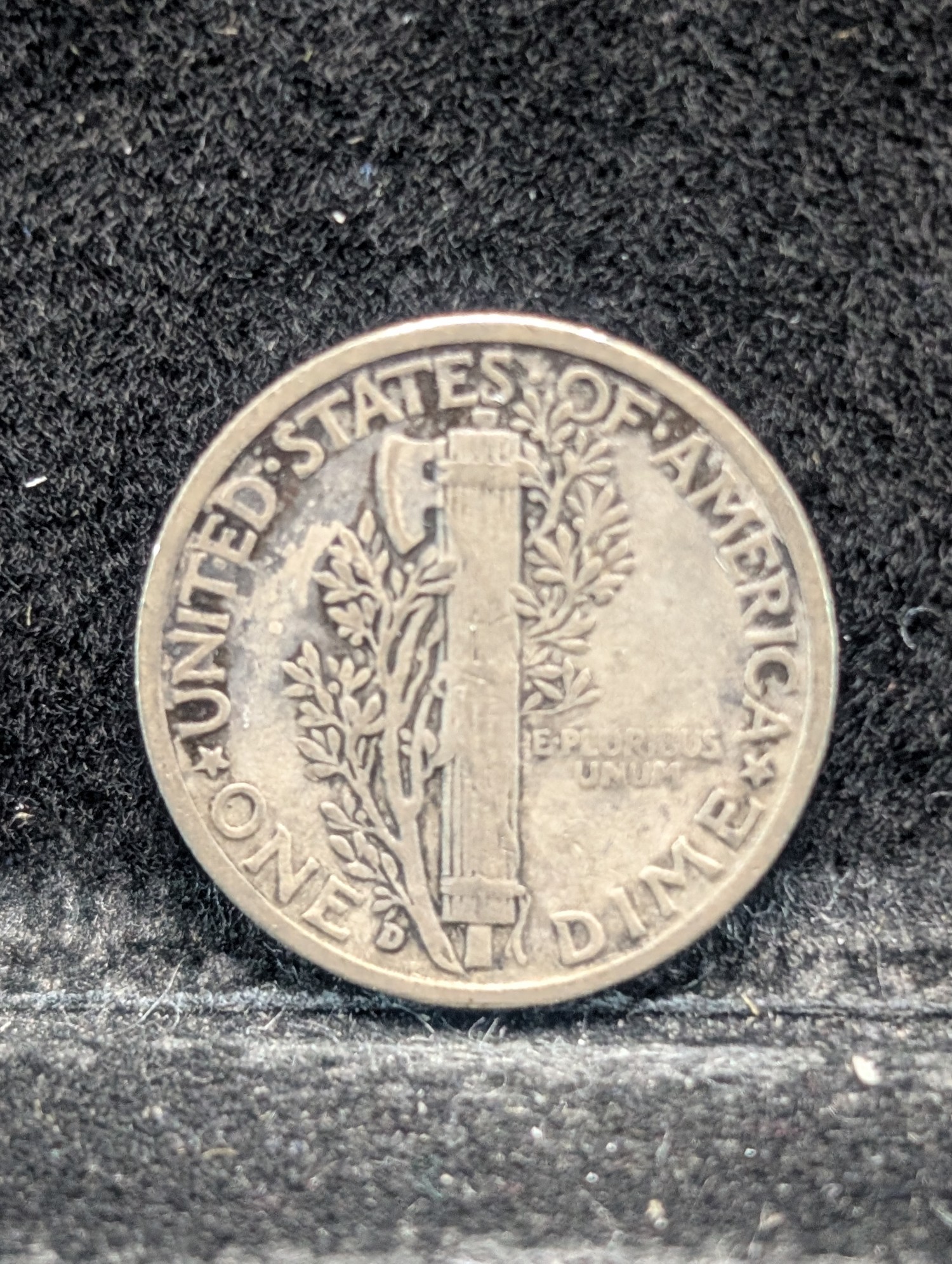 1942 P, D, & S Mercury 90% Silver Dimes - Complete Year Set!
