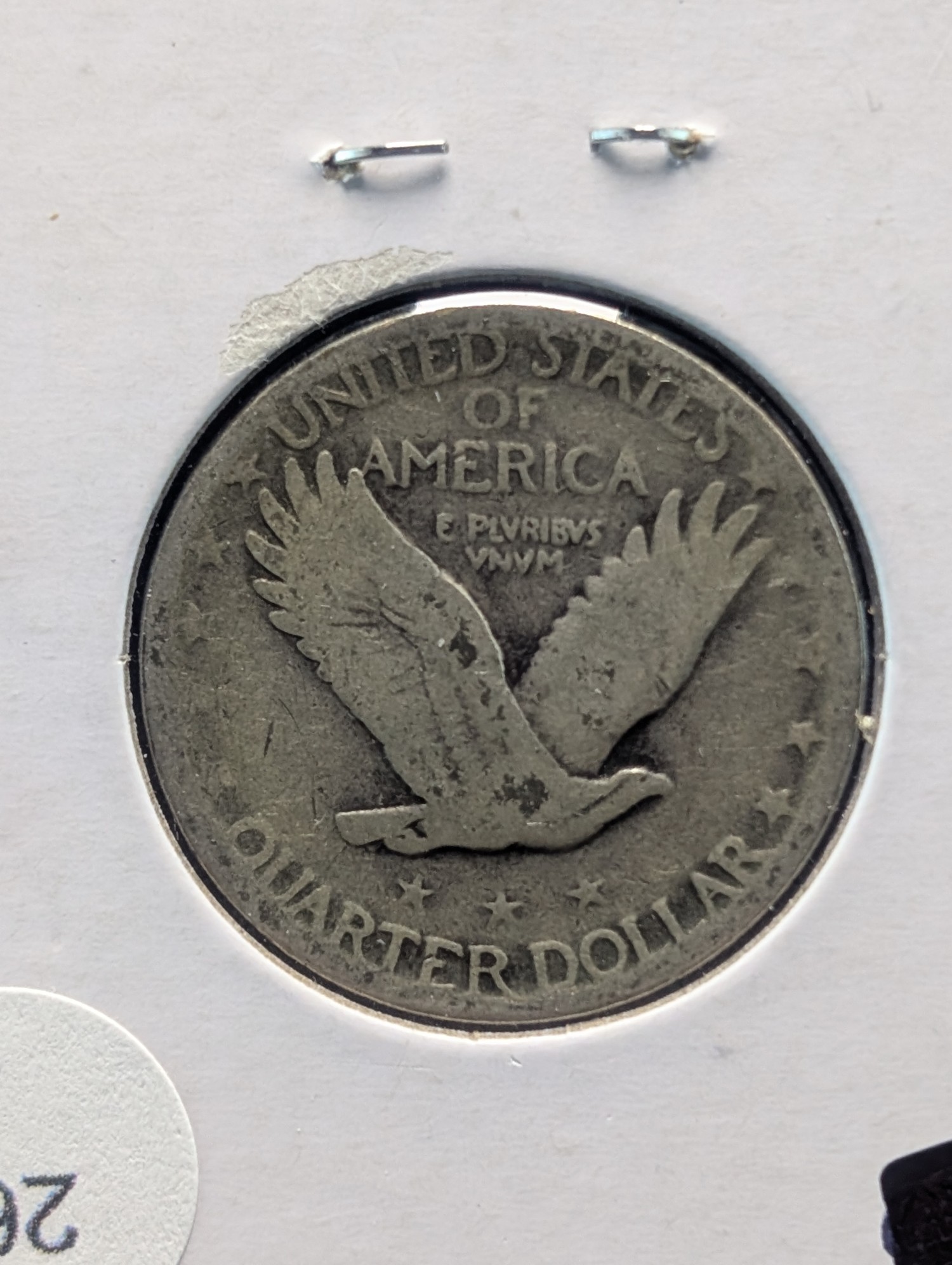 1930 Standing Liberty 90% Silver Quarter - 96 Years Old Years Old!