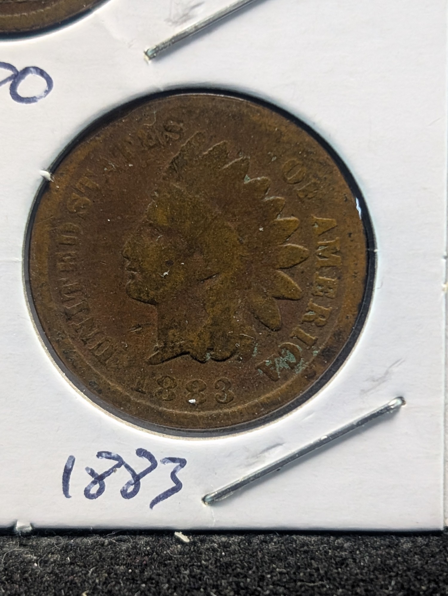 1880, 1881, & 1883 Indian Head Cents