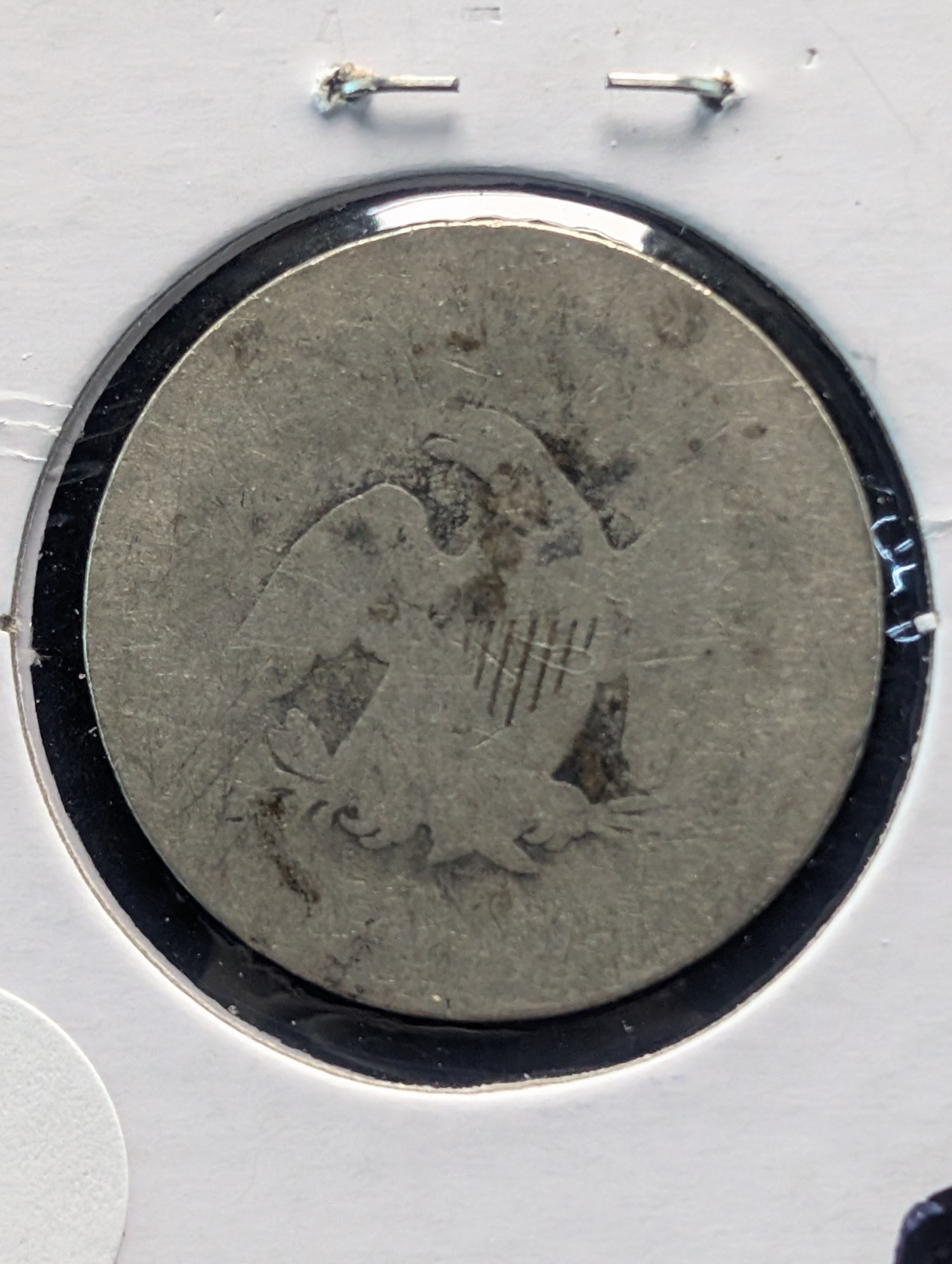 1856 Seated Liberty 90% Silver Quarter - 170 Years Old!