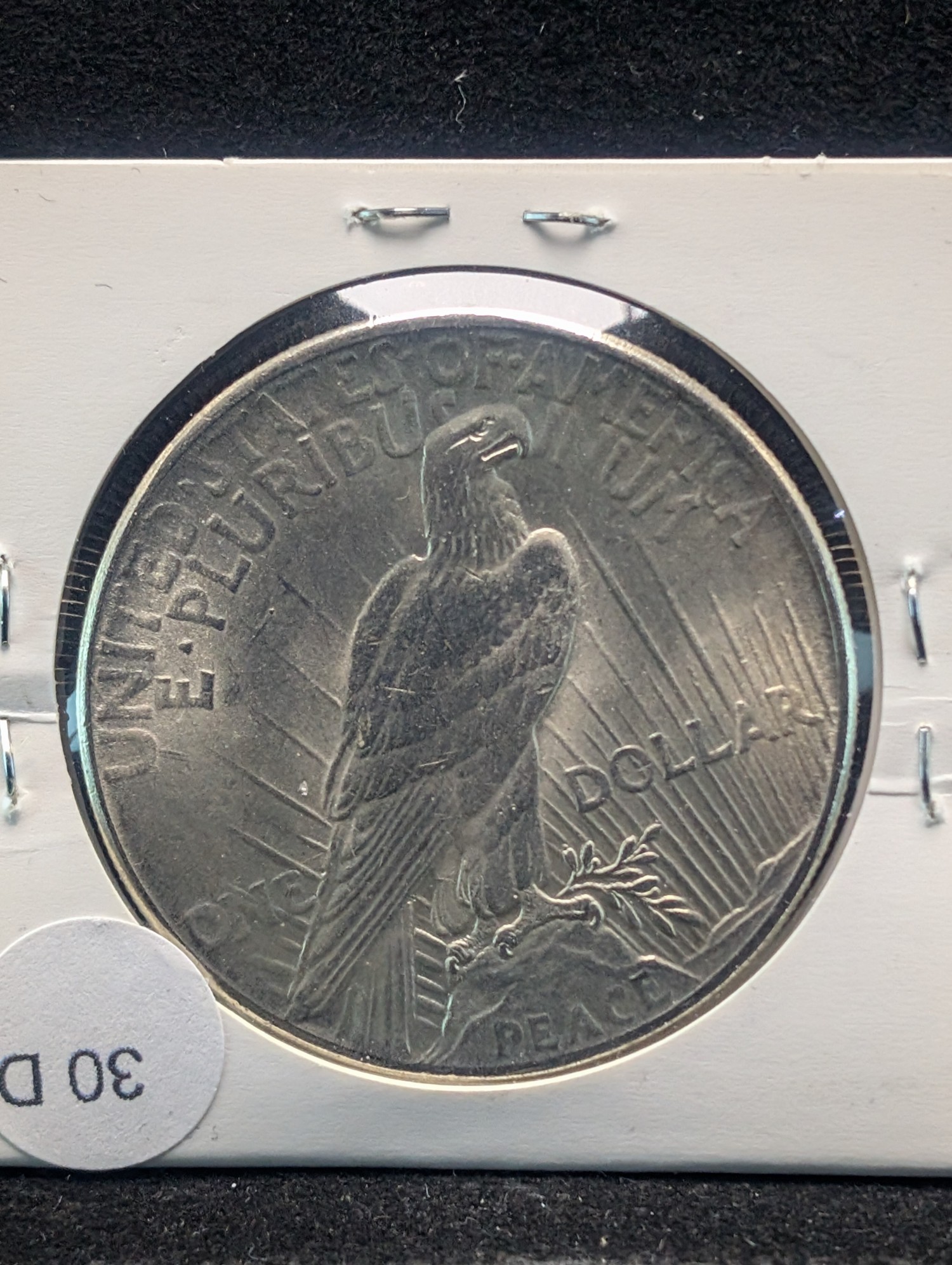 1922 Peace 90% Silver Dollar
