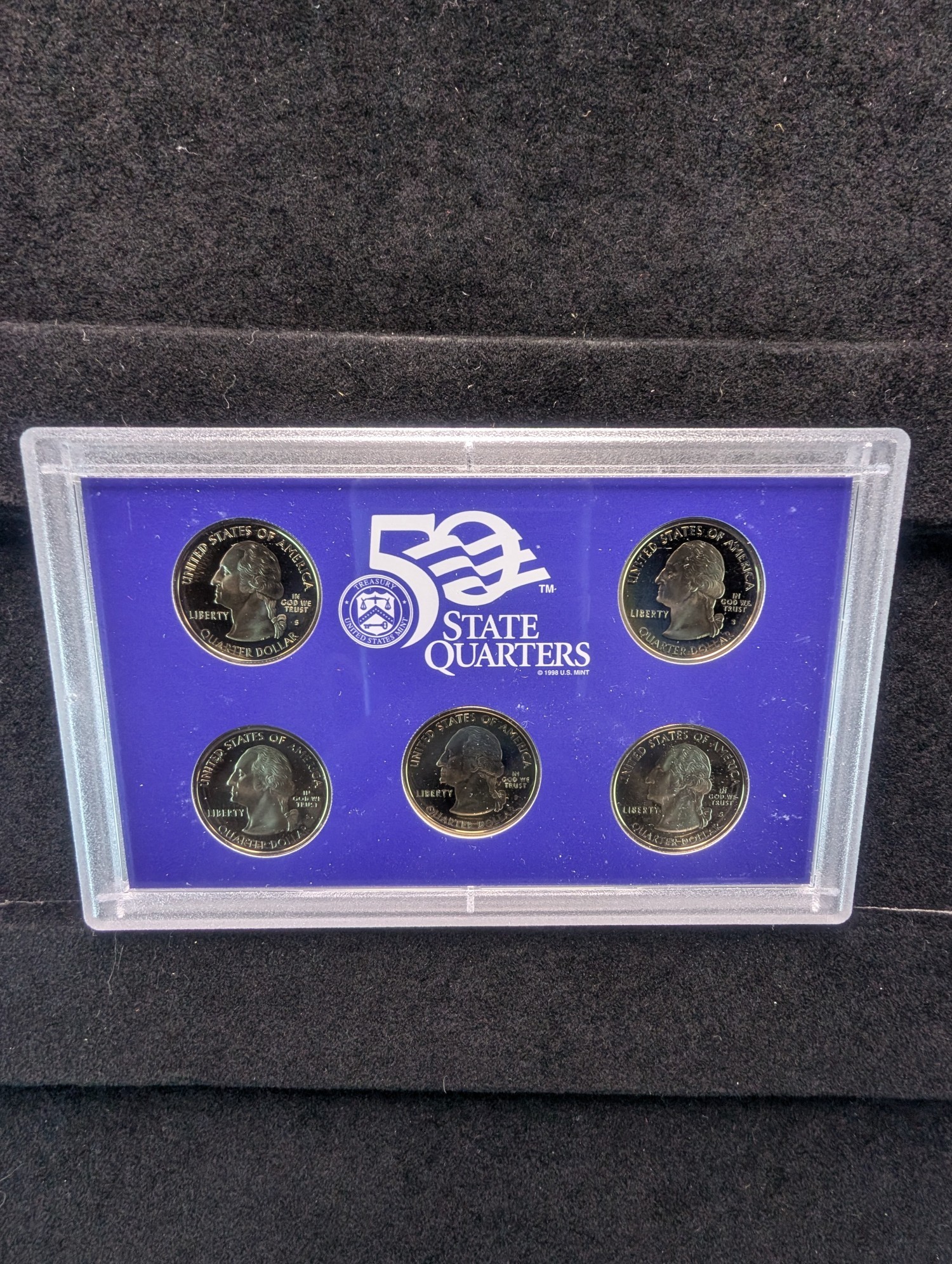 2006-S & 2007-S U.S. State Quarter Proof Sets In OGP w/ COA - Lower Mintages!