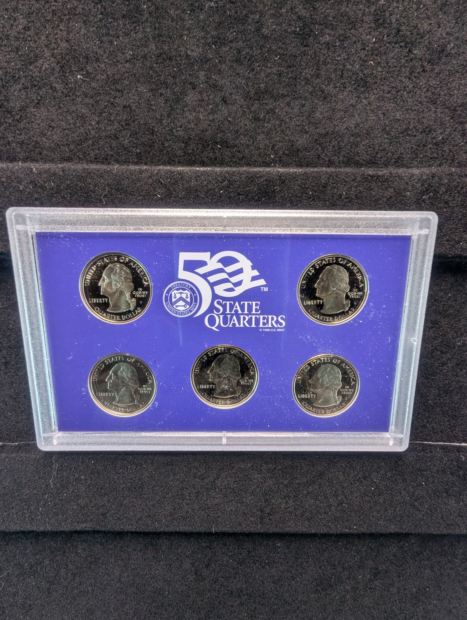 2006-S & 2007-S U.S. State Quarter Proof Sets In OGP w/ COA - Lower Mintages!