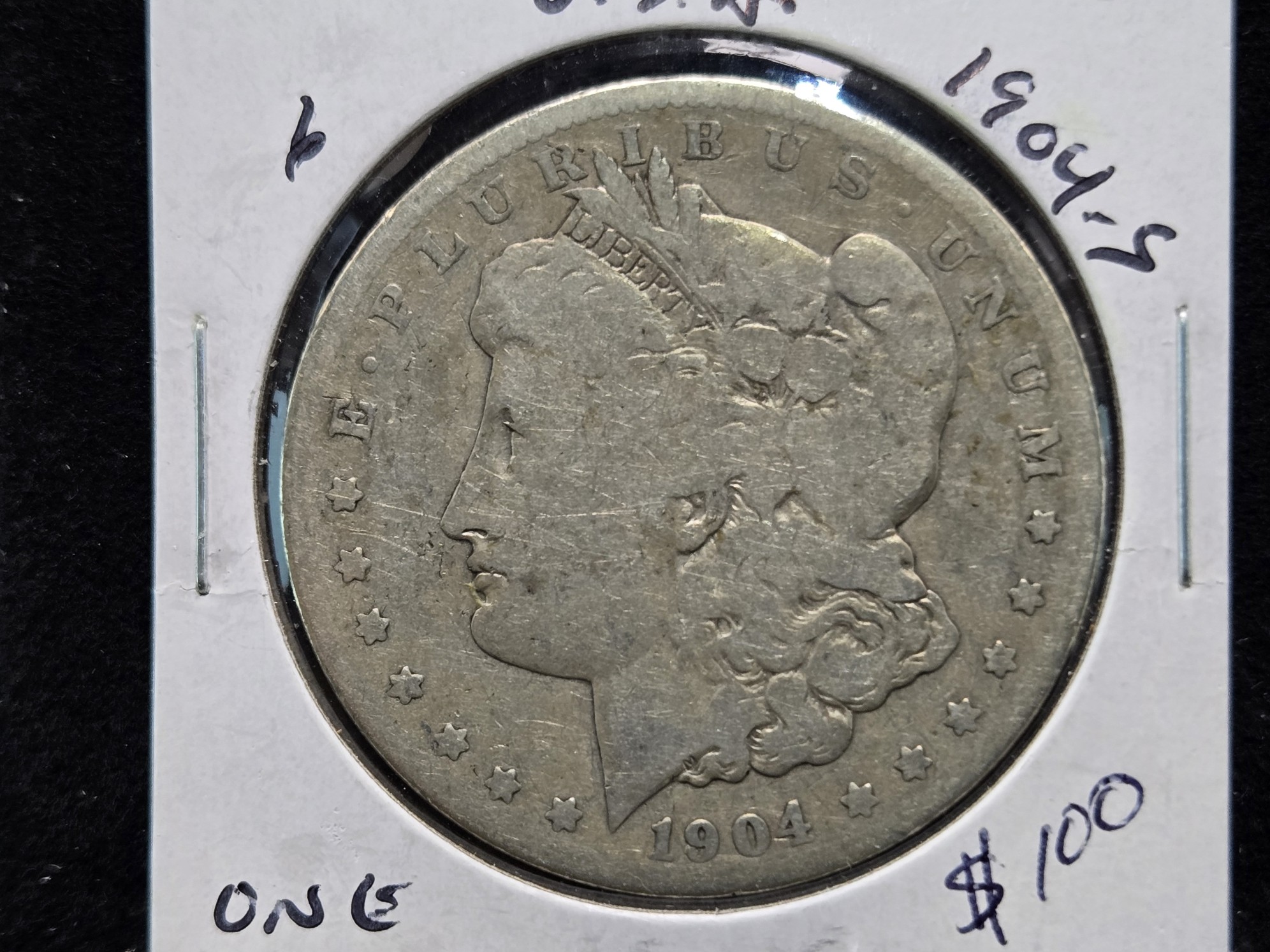 1904-S Morgan 90% Silver Dollar