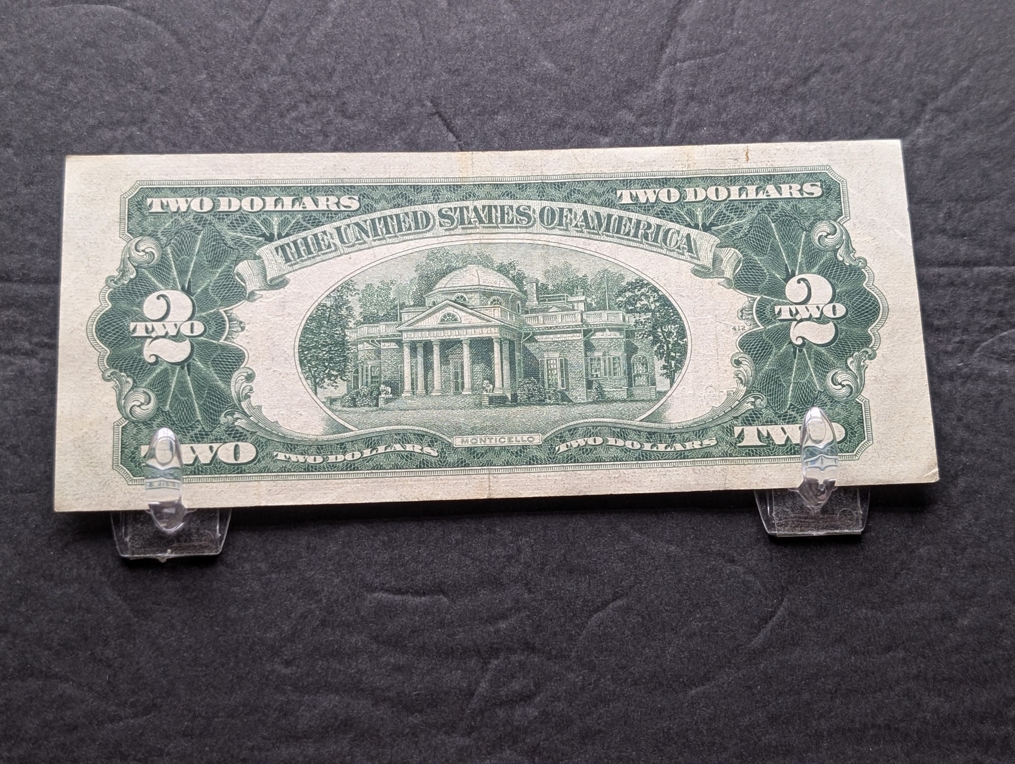 1953 C Series $2 Red Seal Banknote