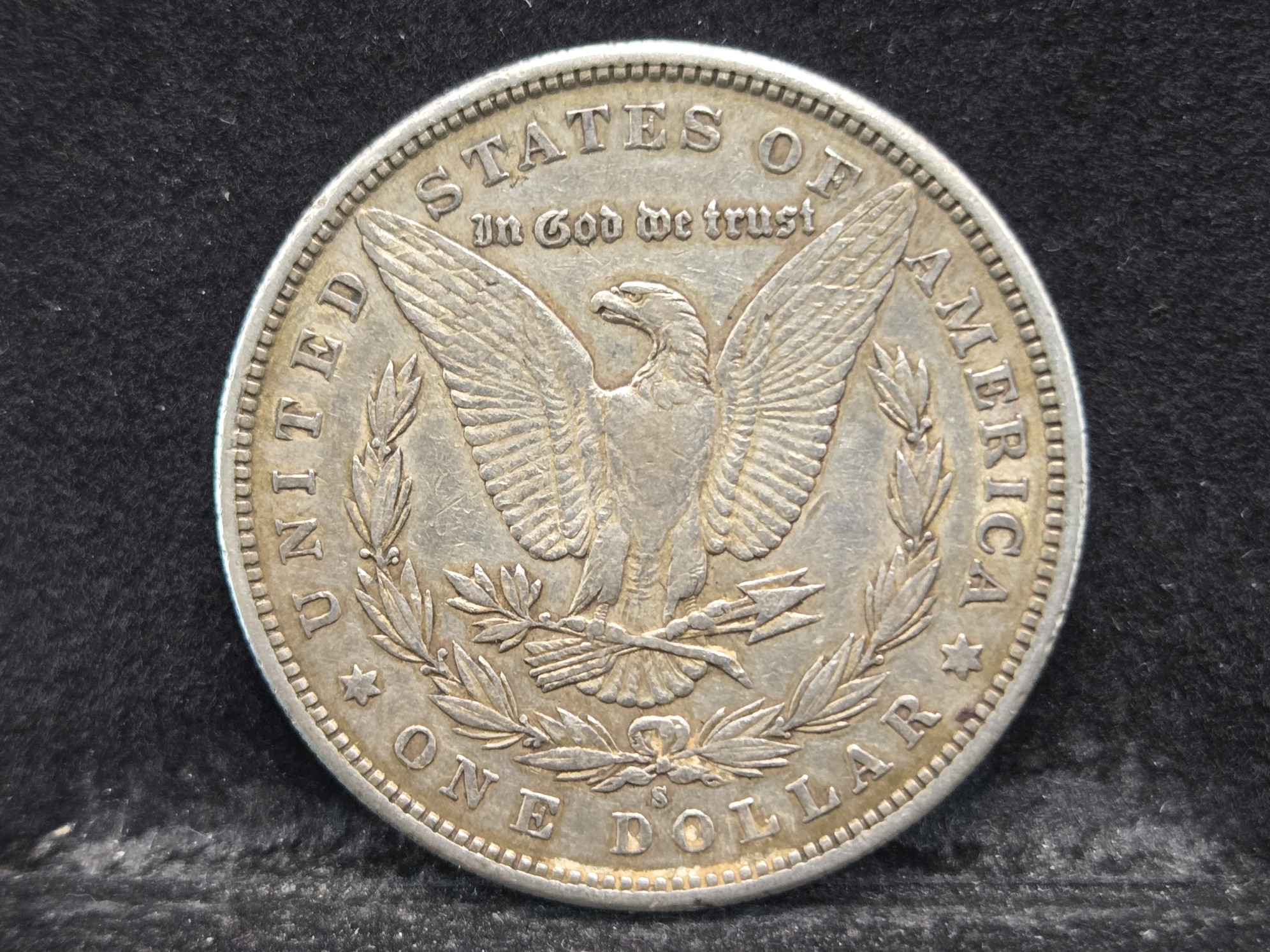 1880-S Morgan Dollar - 90% Silver