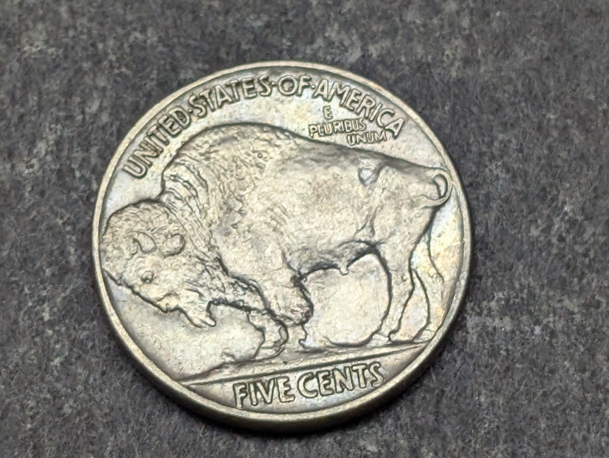 1937 Indian Head Buffalo Nickel - Full Horn
