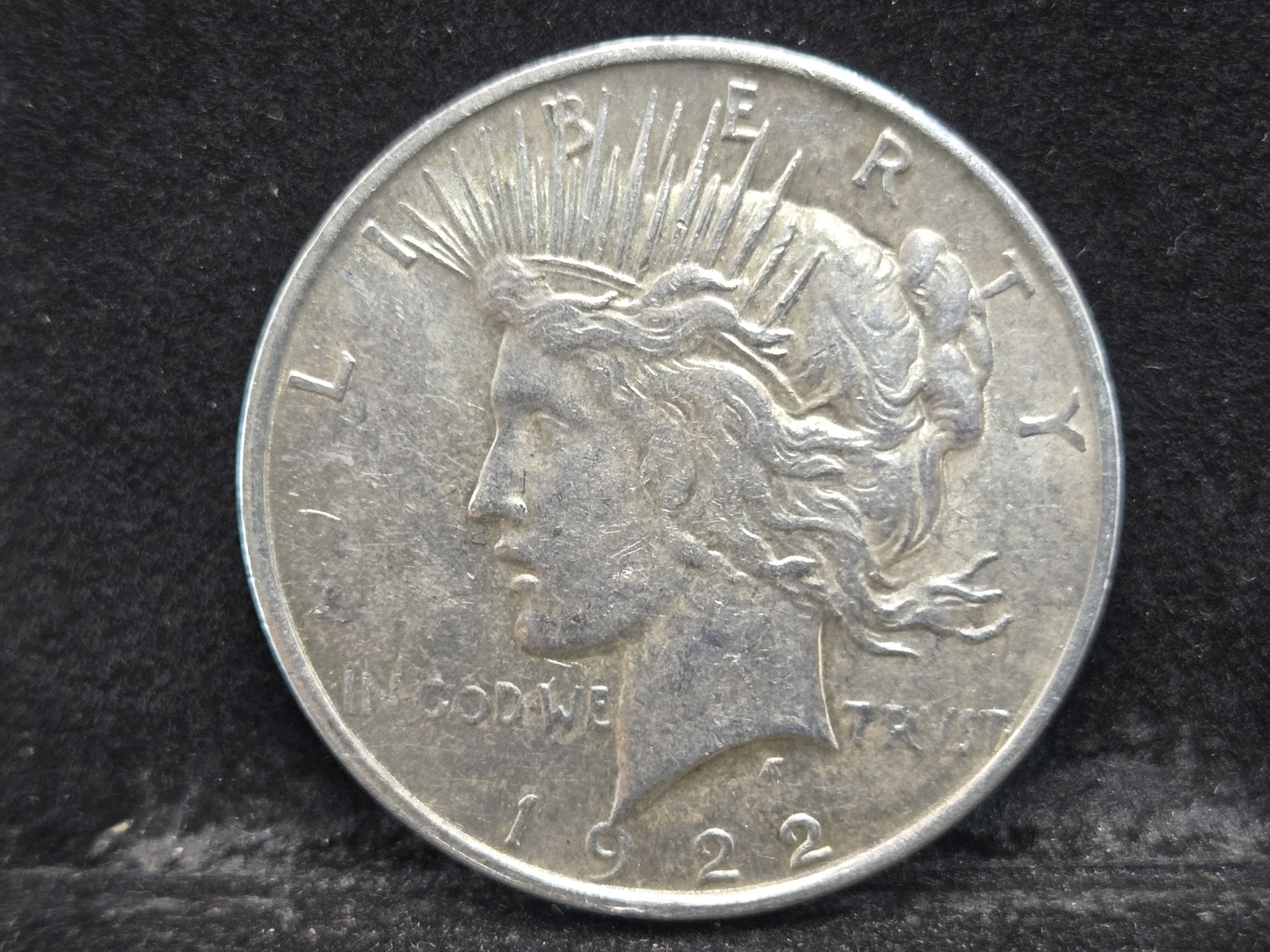 1922-D Peace Dollar - 90% Silver