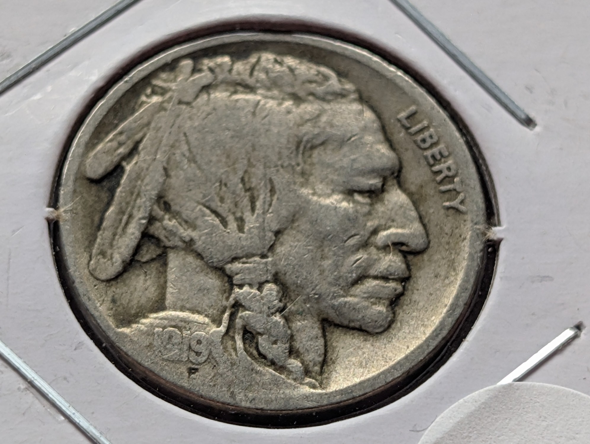 (3) 1919 Indian Head Buffalo Nickels