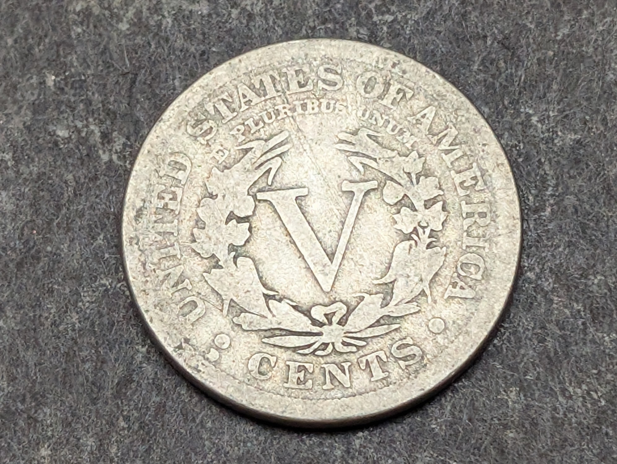 1912-D Liberty Head V Nickel