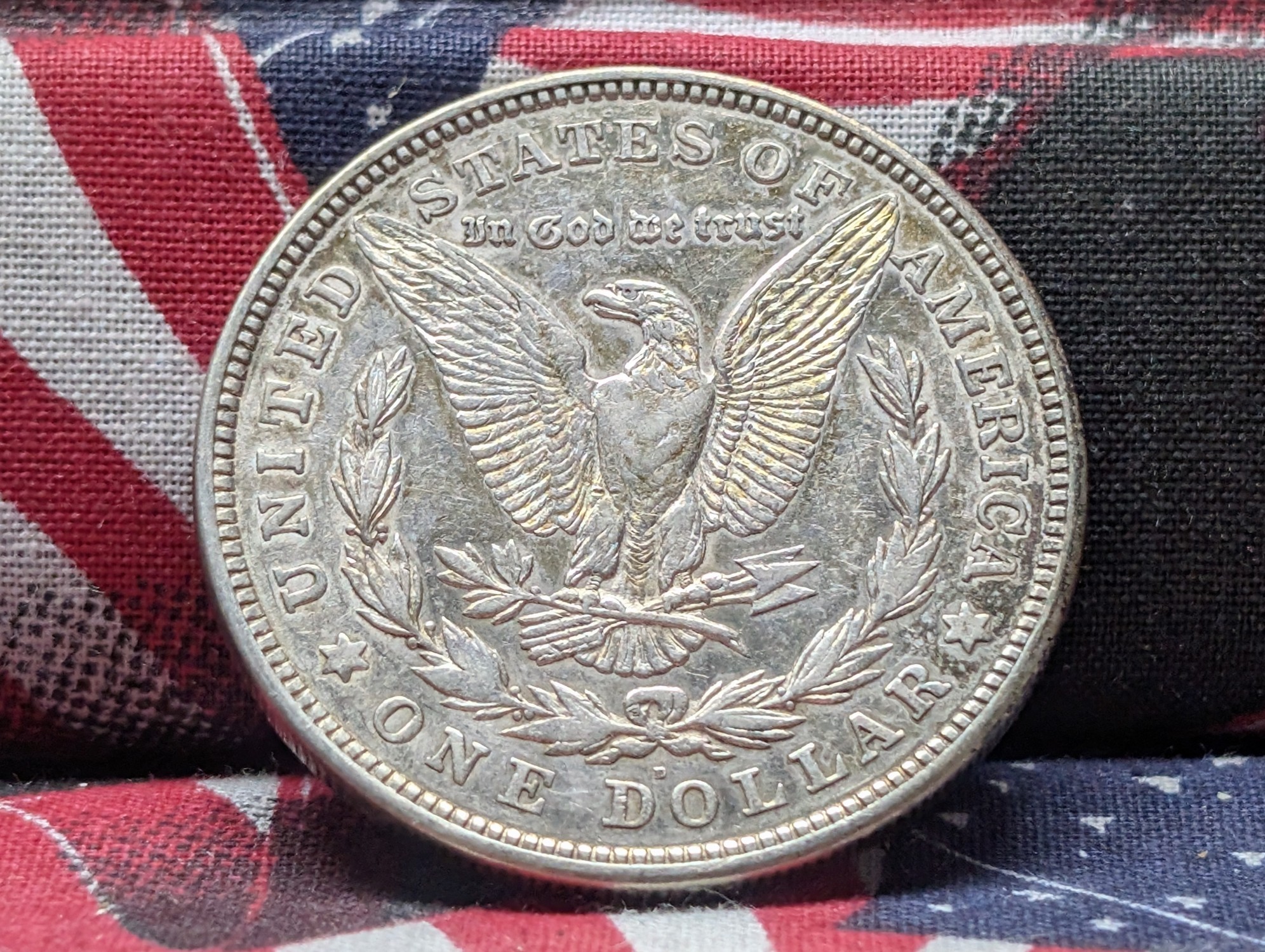 1921-D Morgan Dollar - 90% Silver