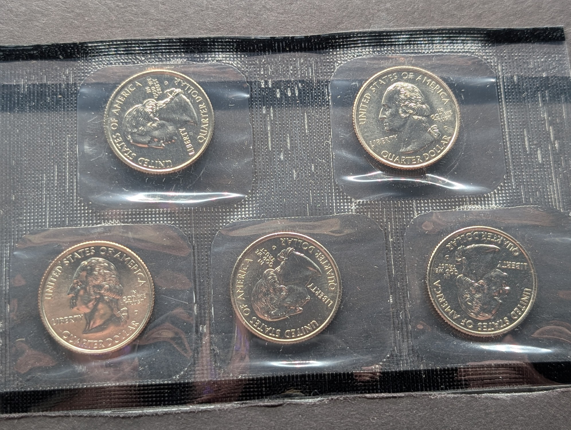 1999-D Only U.S. Mint Uncirculated Coin Set with State Quarters In OGP