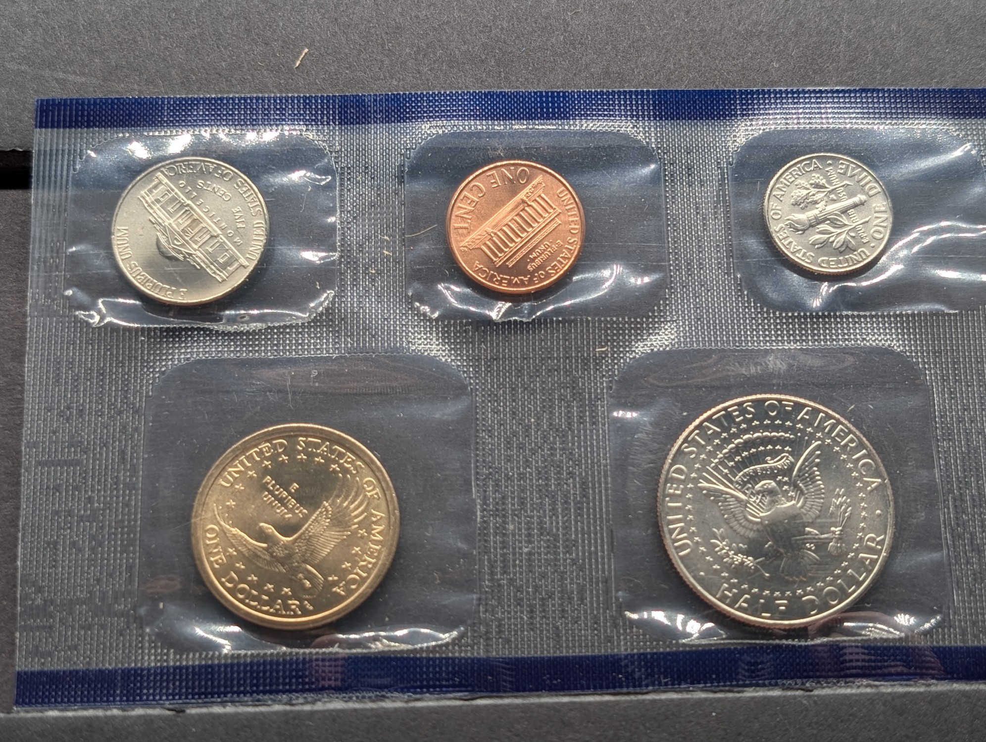 2006-P Only U.S. Mint Uncirculated Coin Set with State Quarters and Sacagawea Dollar In OGP w/ COA