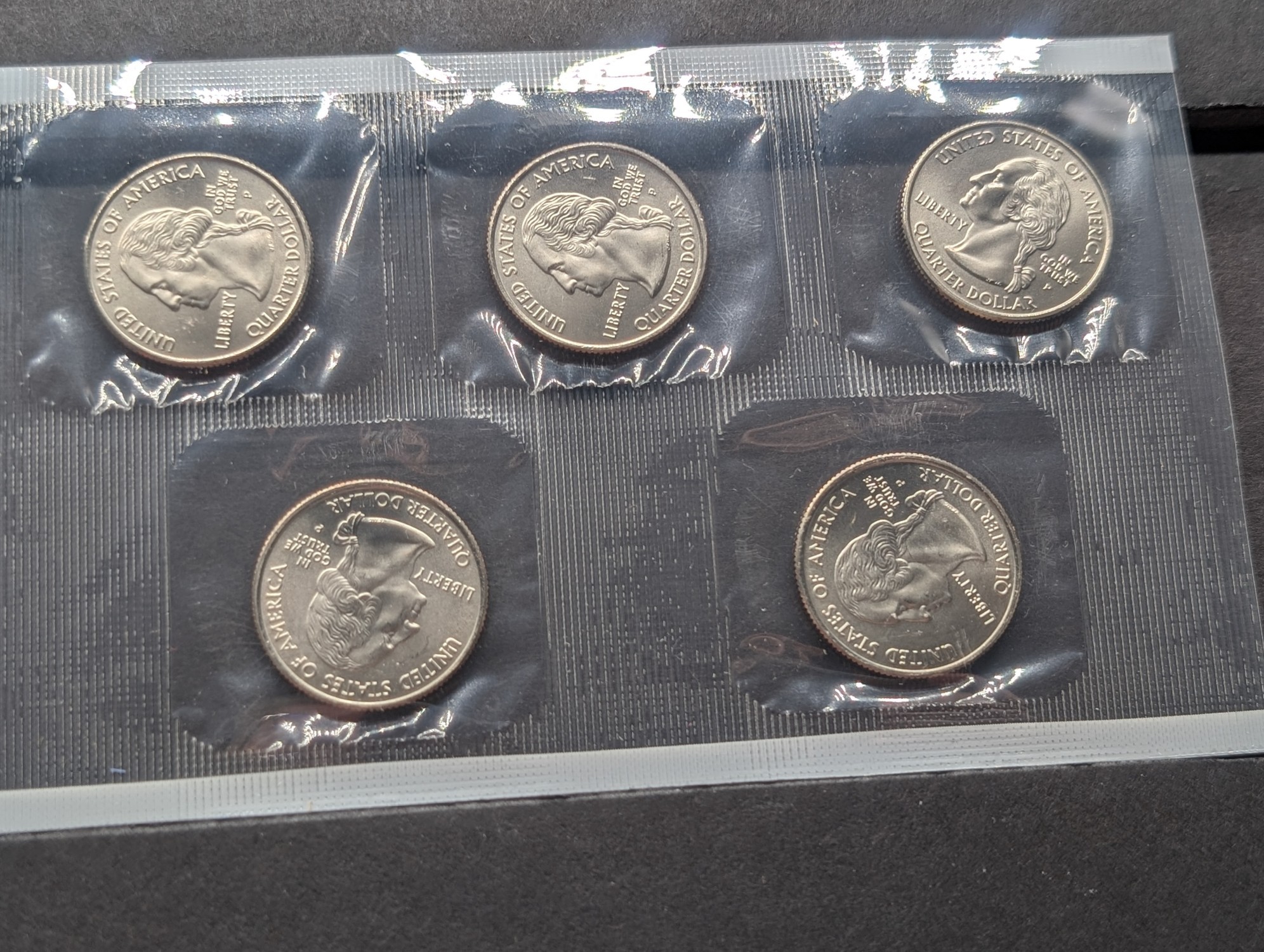 2006-P Only U.S. Mint Uncirculated Coin Set with State Quarters and Sacagawea Dollar In OGP w/ COA