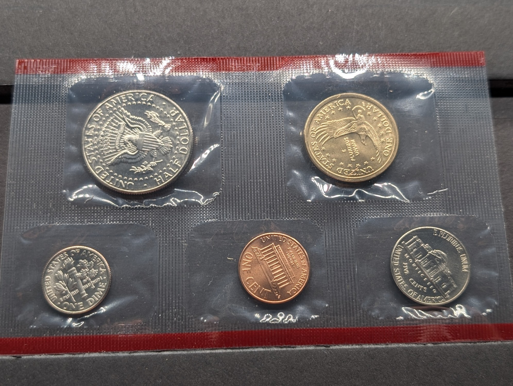 2006-D Only U.S. Mint Uncirculated Coin Set with State Quarters and Sacagawea Dollar In OGP