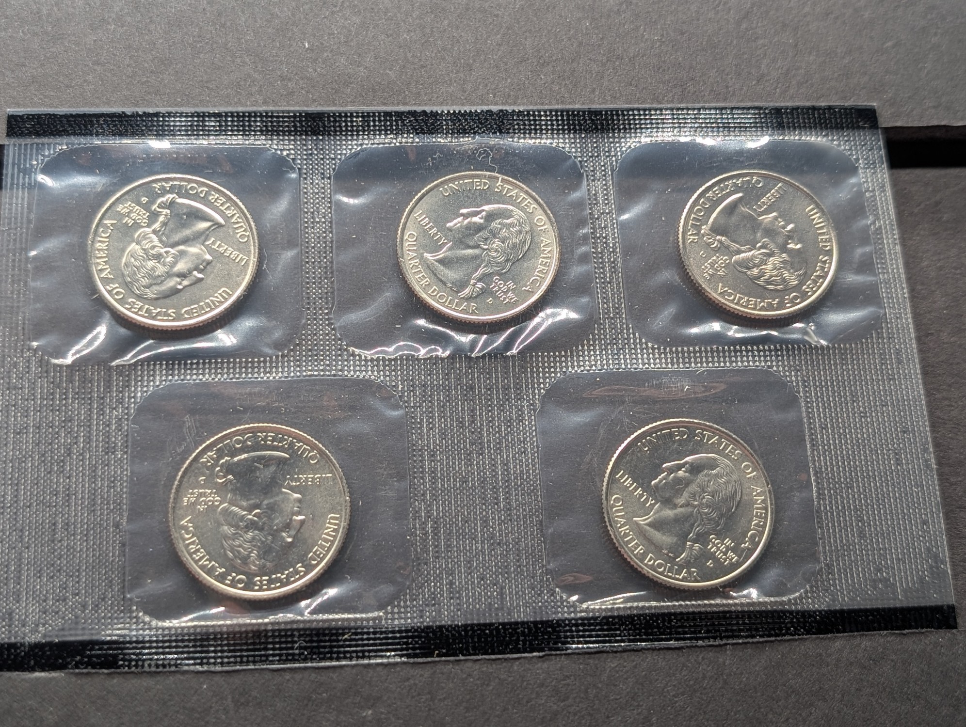 2006-D Only U.S. Mint Uncirculated Coin Set with State Quarters and Sacagawea Dollar In OGP
