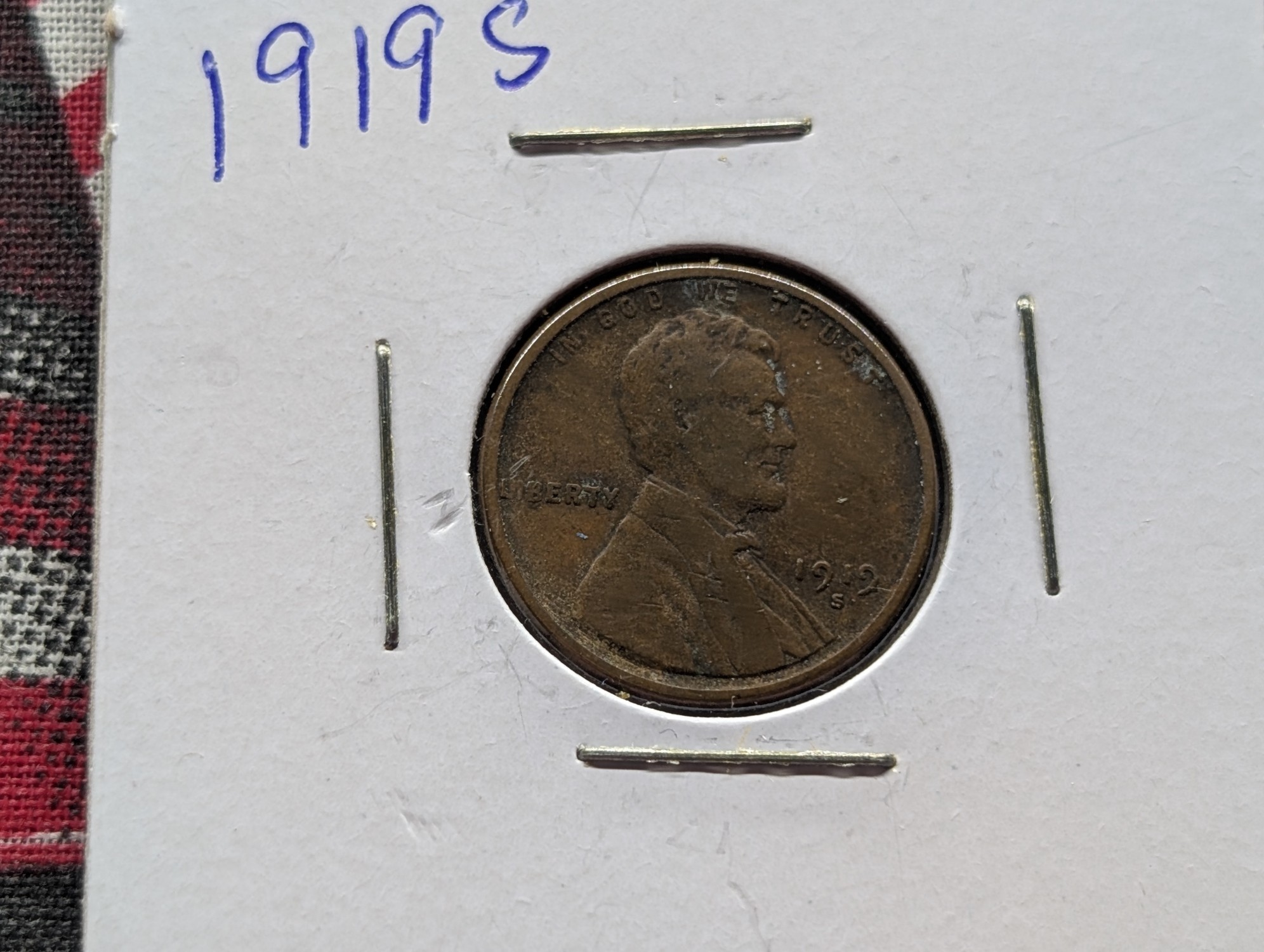 1919-S Lincoln Wheat Cent