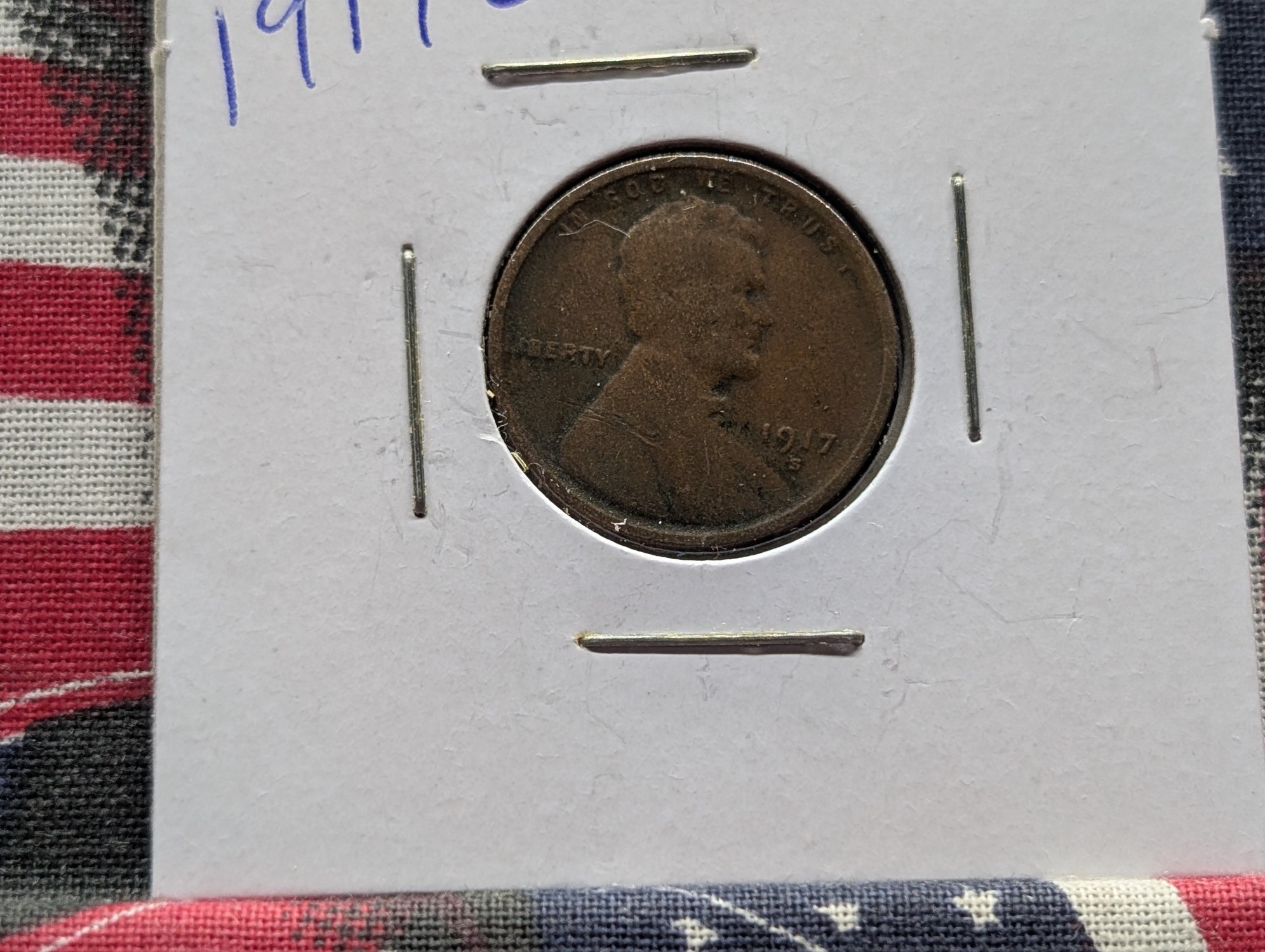 1917-S Lincoln Wheat Cent