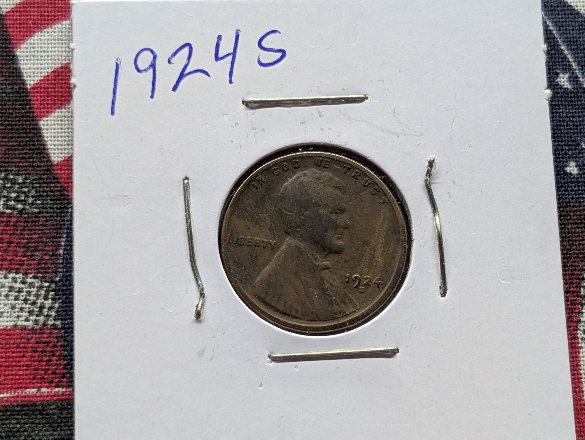 1924-S Lincoln Wheat Cent