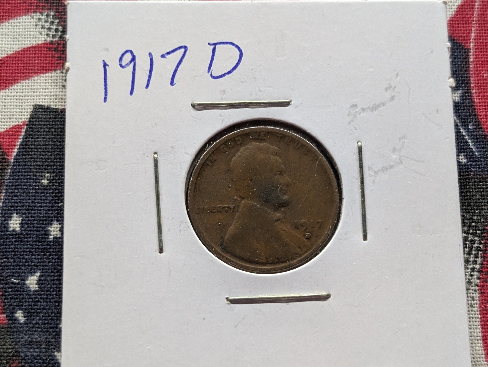 1917-D Lincoln Wheat Cent